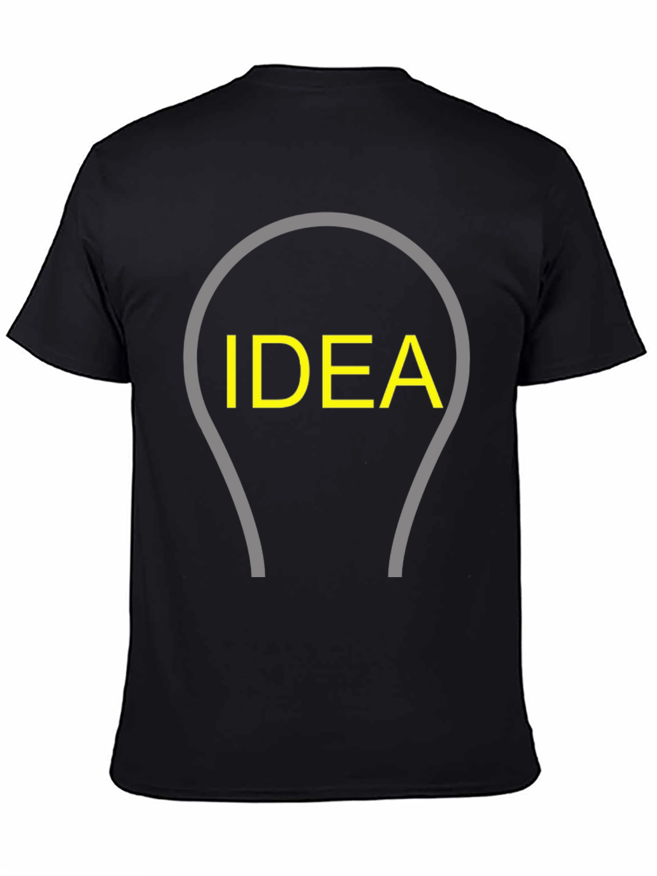 Idea Lightbulb T-Shirt - Creative Thinking Tee