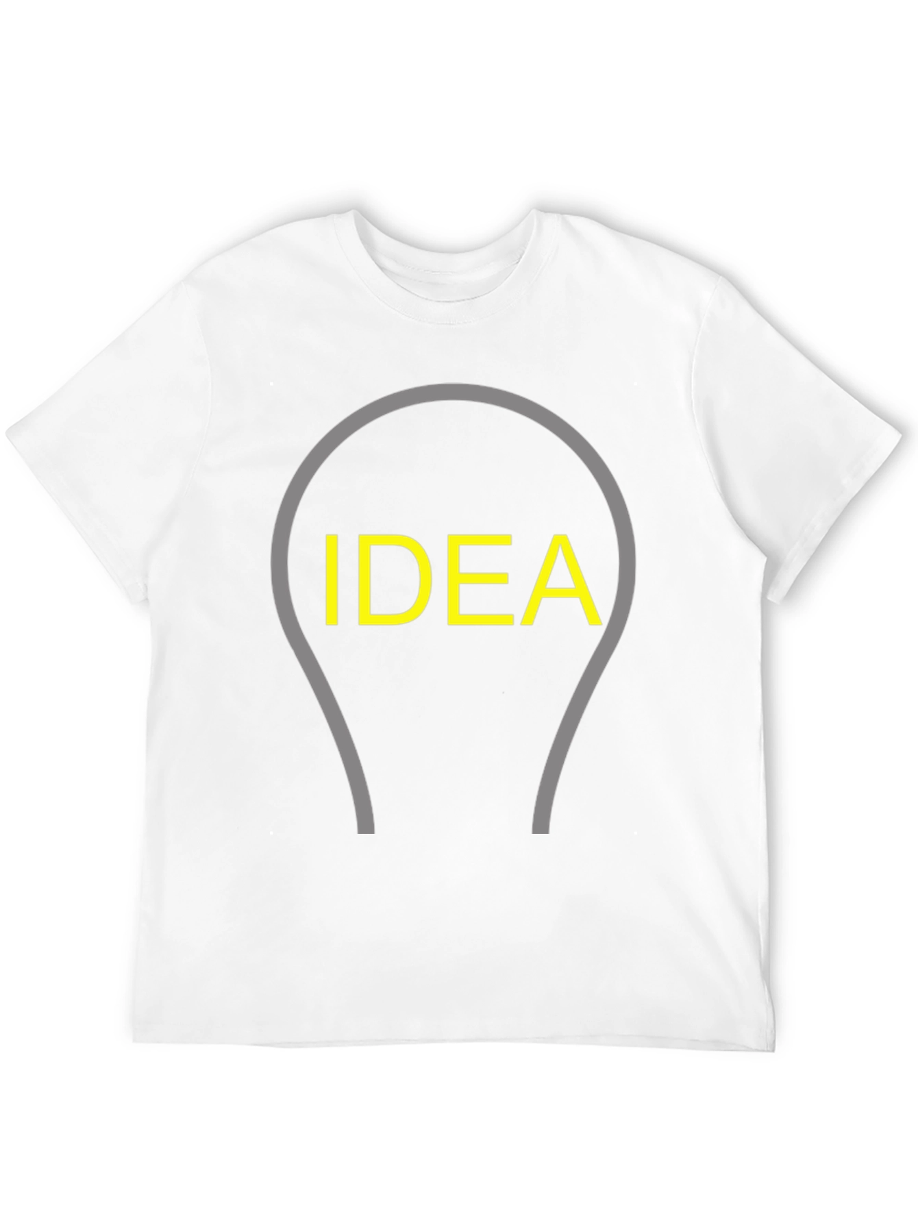 Idea Lightbulb T-Shirt - Creative Thinking Tee