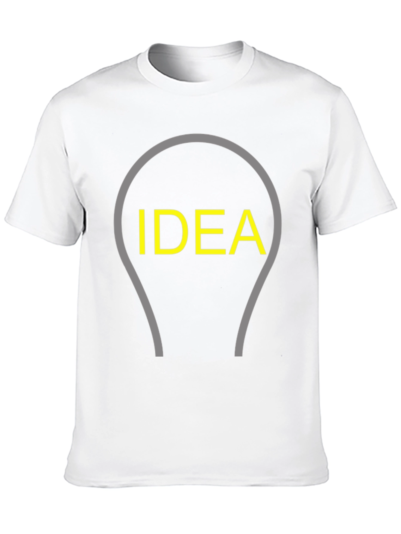 Idea Lightbulb T-Shirt - Creative Thinking Tee