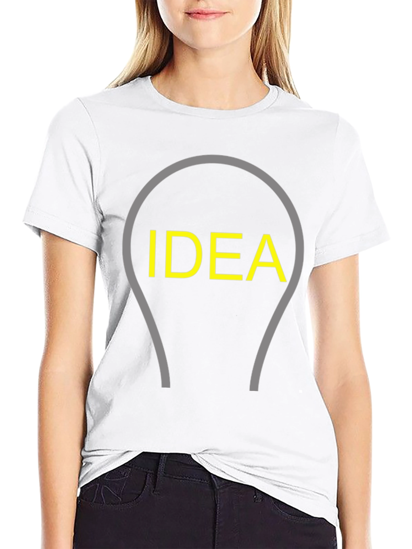 Idea Lightbulb T-Shirt - Creative Thinking Tee