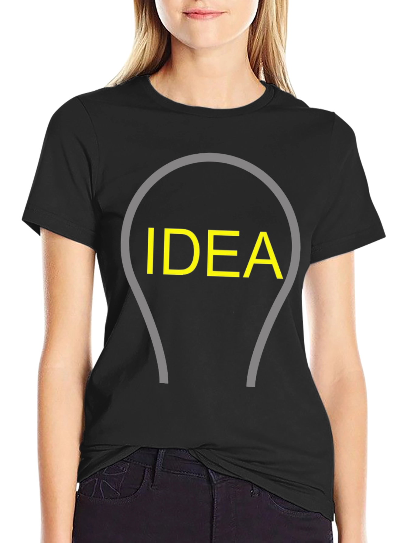 Idea Lightbulb T-Shirt - Creative Thinking Tee