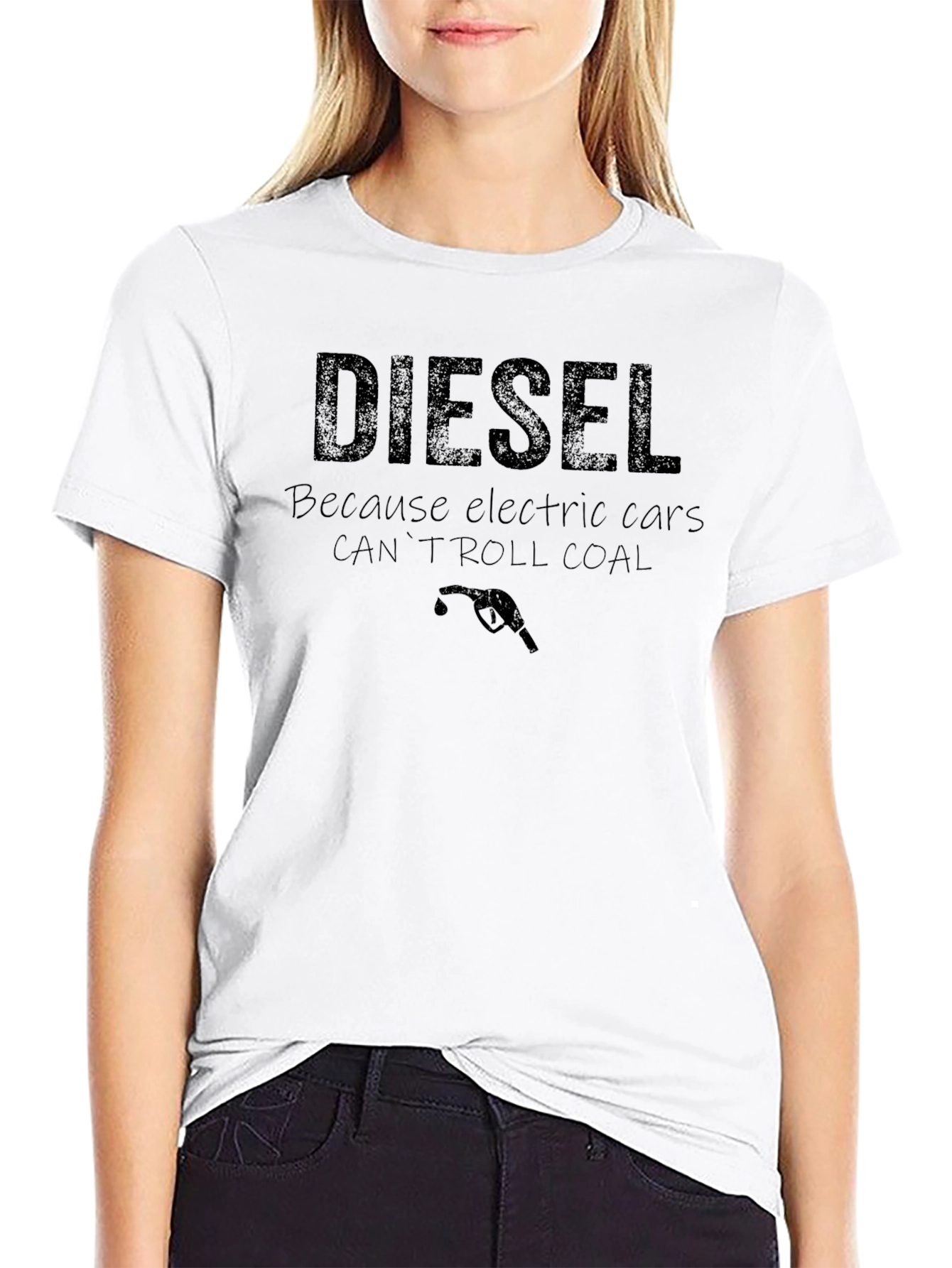 Diesel Humor T-Shirt - Roll Coal Statement Tee