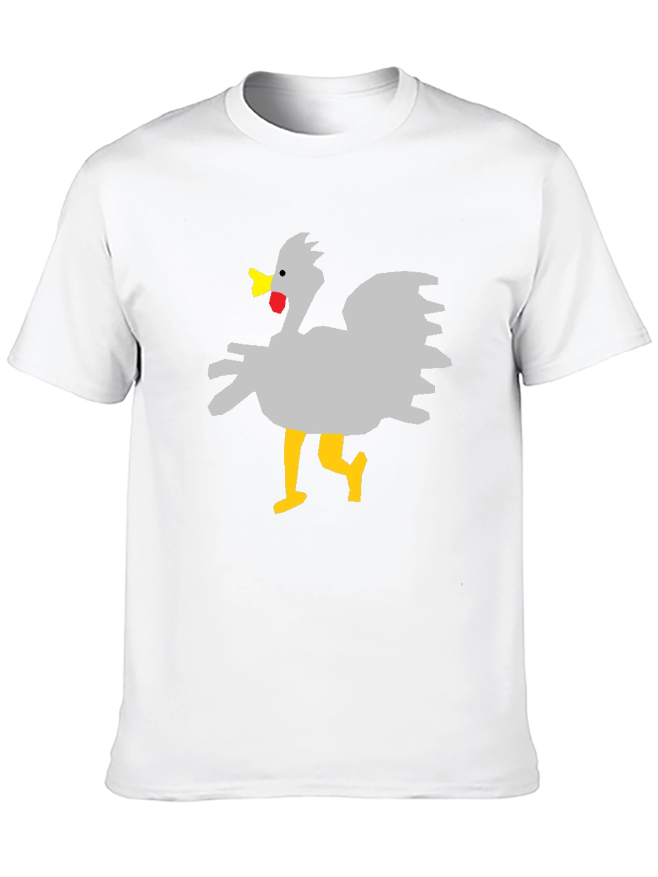Funny Chicken Graphic T-Shirt - Unisex Black Tee