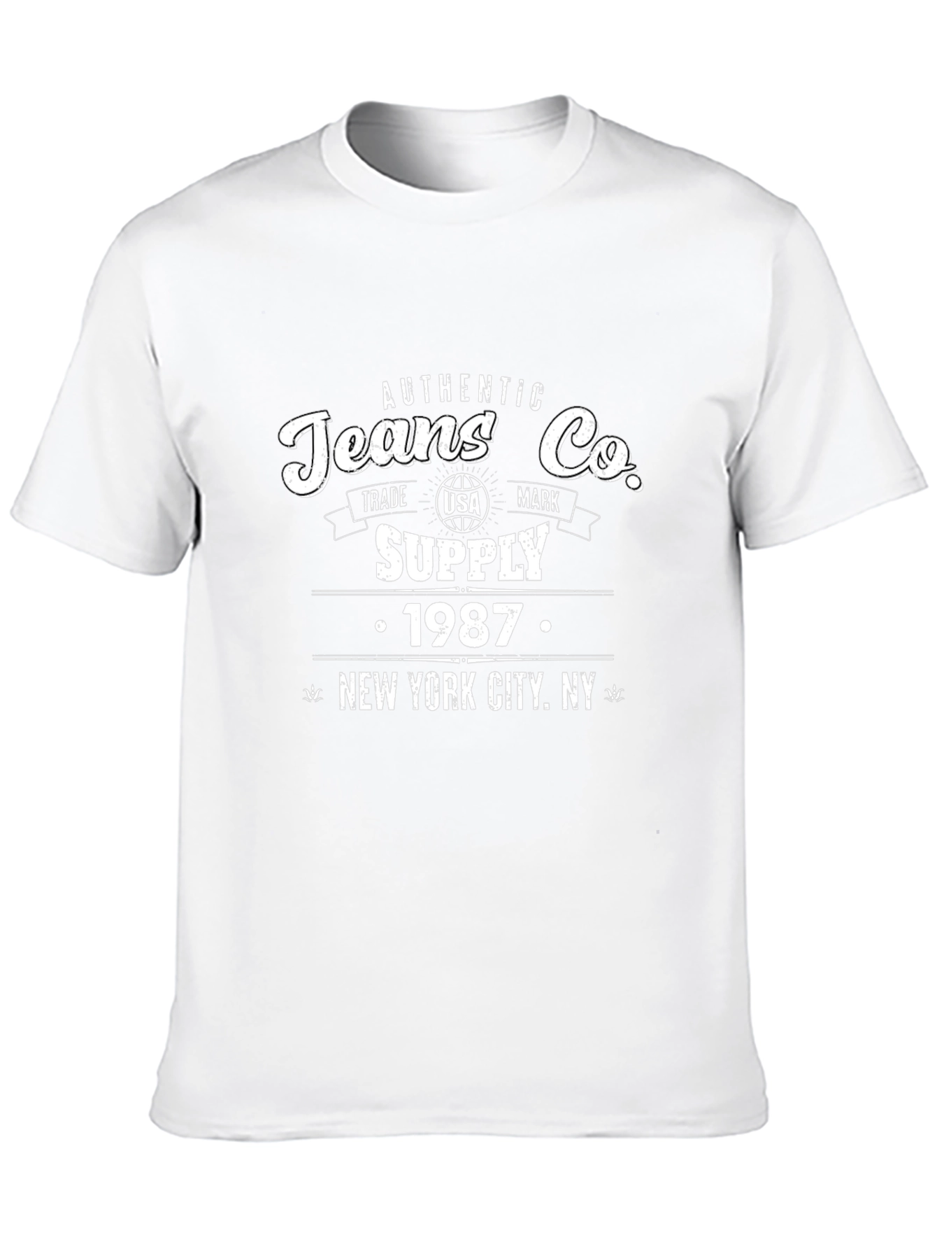 Authentic Jeans Co. 1987 Graphic T-Shirt