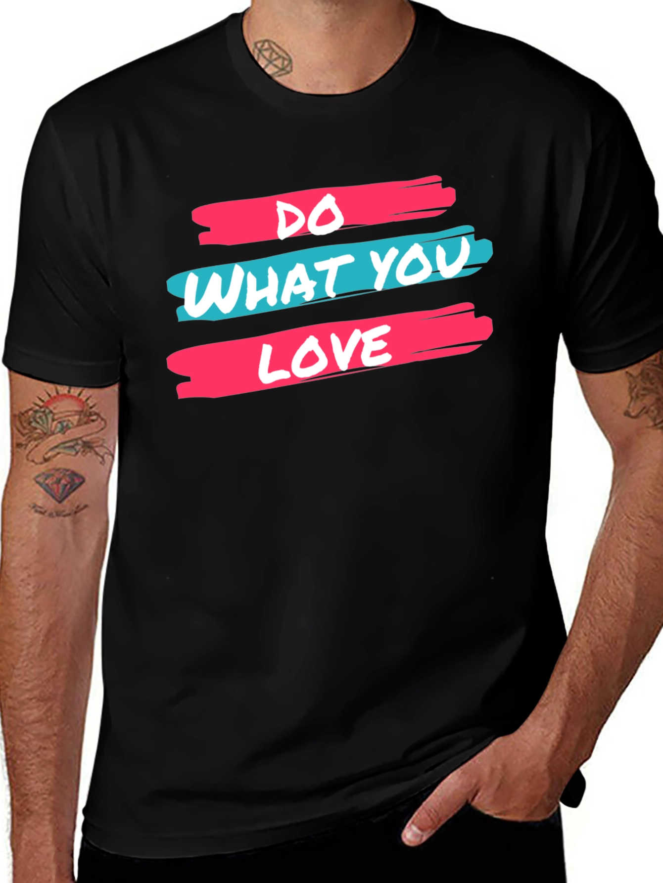 Do What You Love Graphic T-Shirt - Black