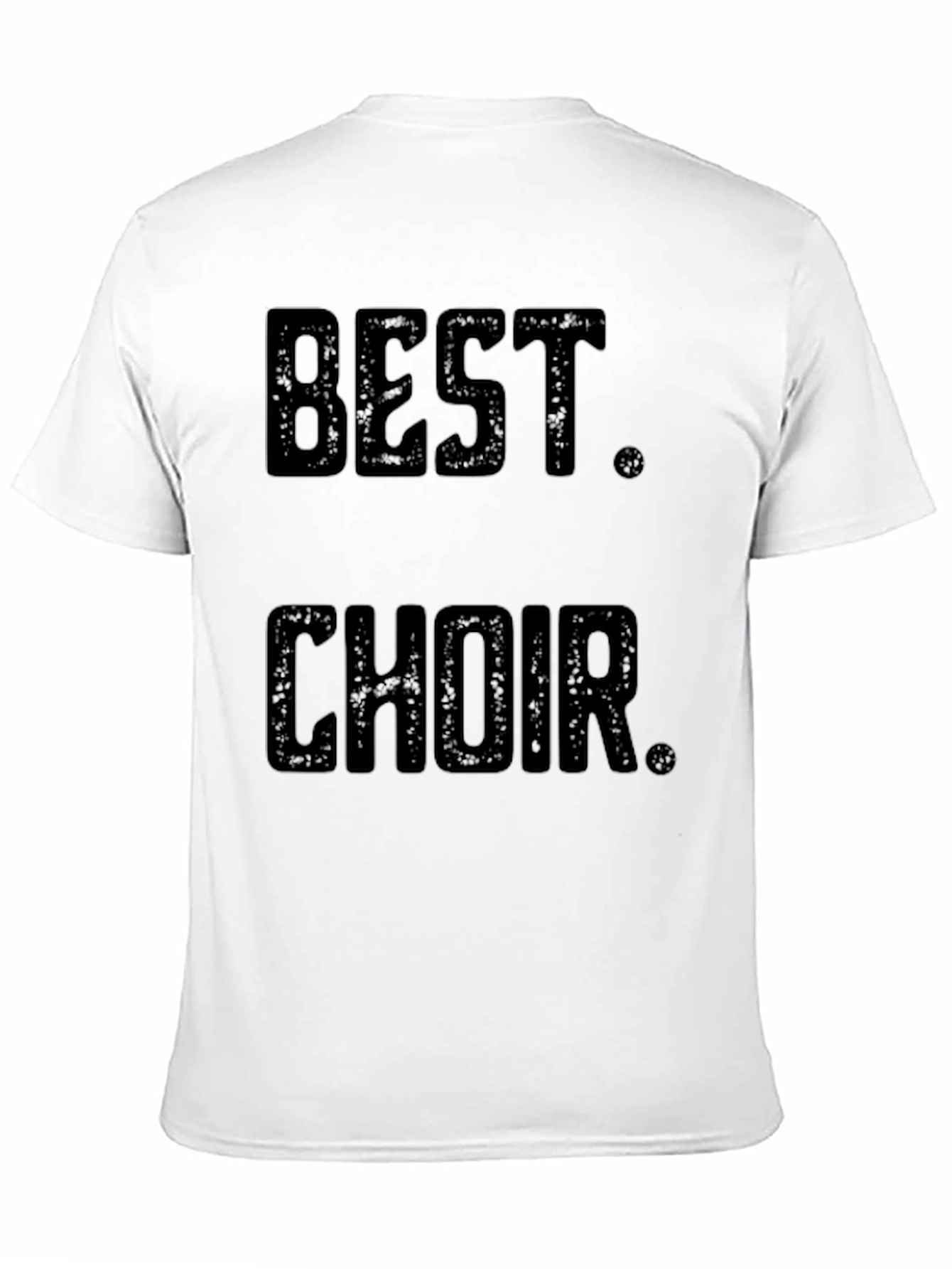 Best Choir T-Shirt - Black Crew Neck Tee