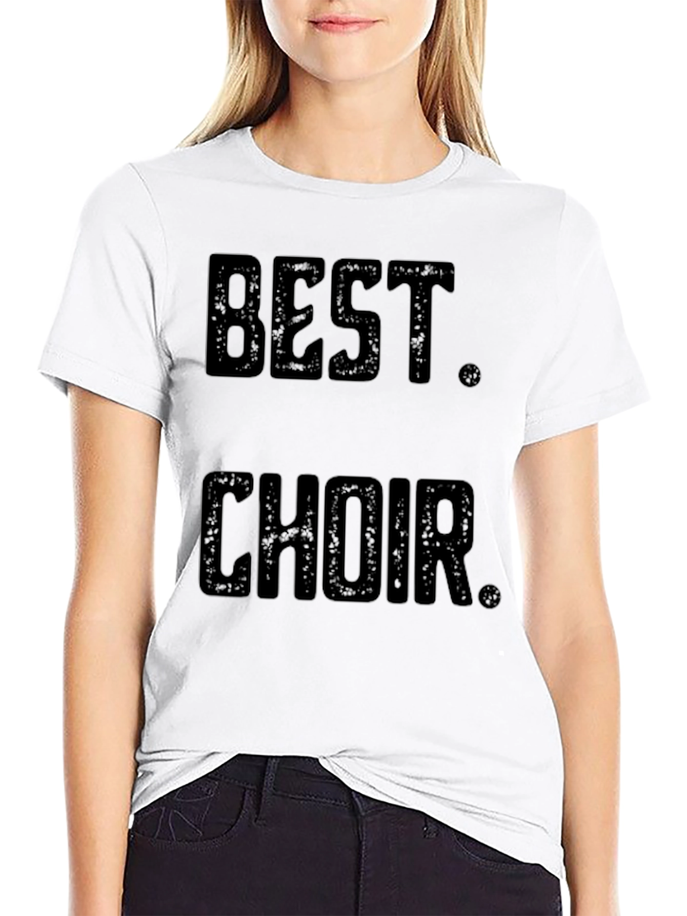 Best Choir T-Shirt - Black Crew Neck Tee