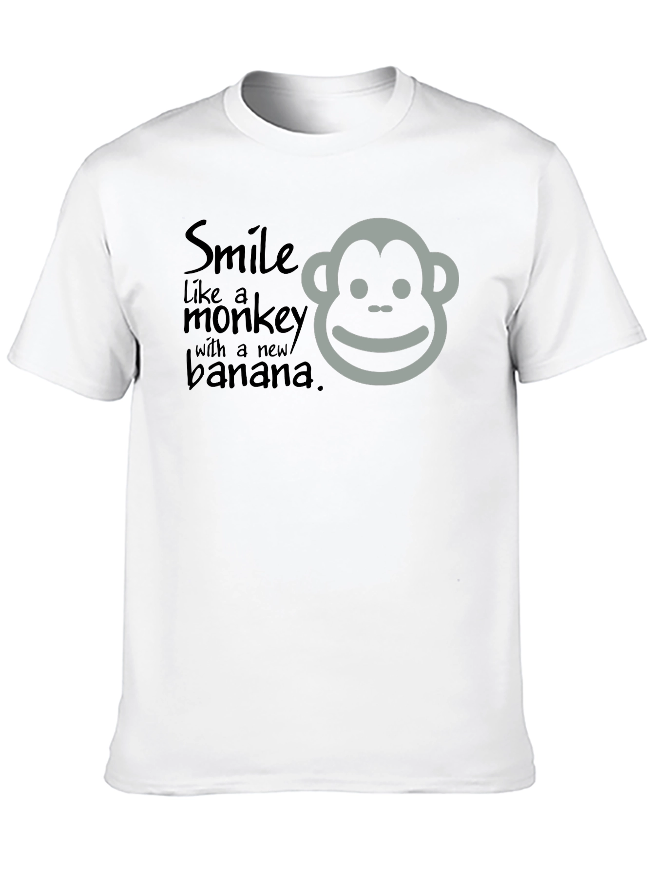Smile Like a Monkey Graphic T-Shirt