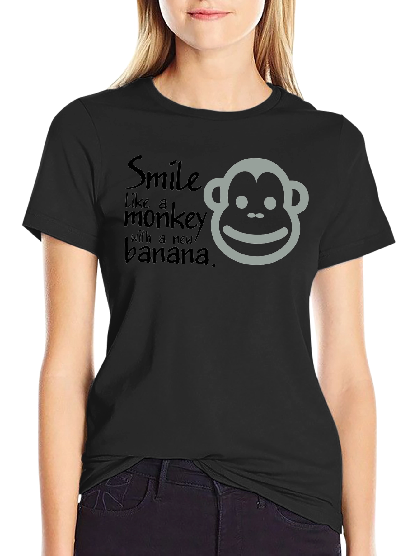 Smile Like a Monkey Graphic T-Shirt