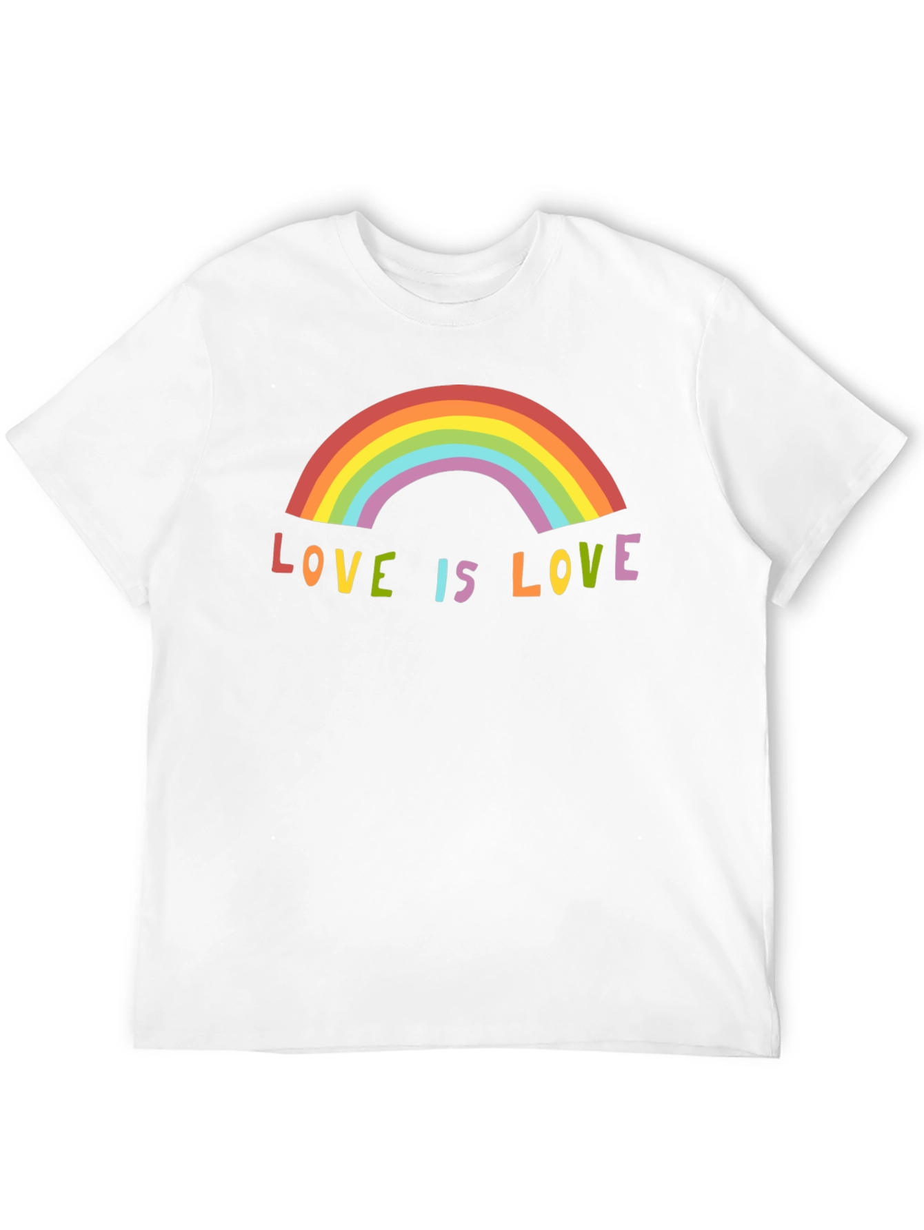 Love is Love Rainbow Graphic Tee