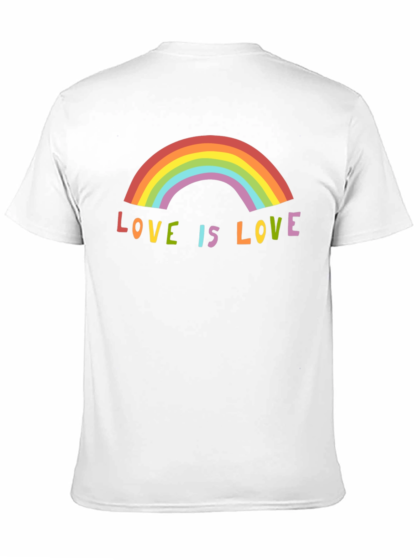 Love is Love Rainbow Graphic Tee