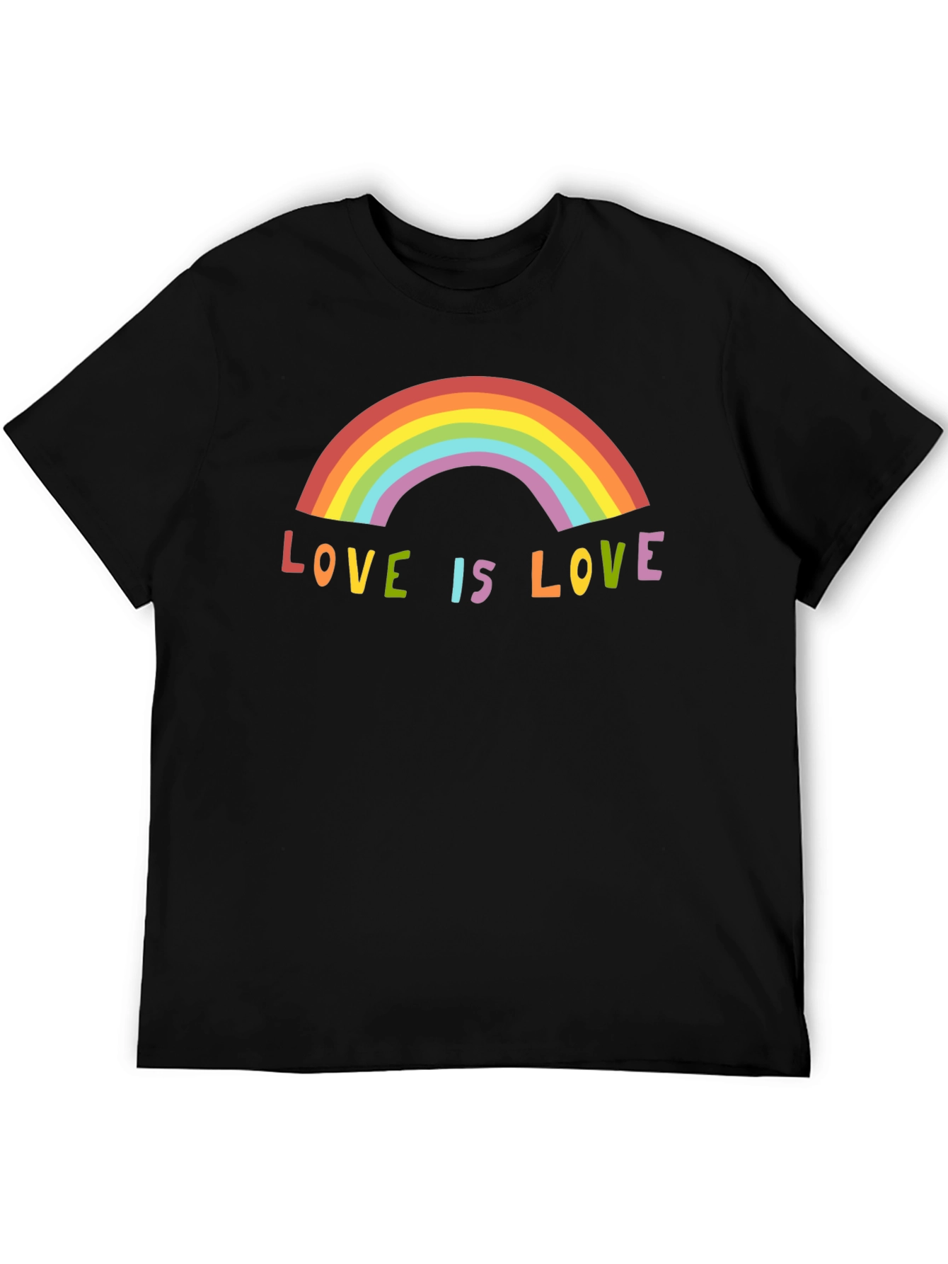Love is Love Rainbow Graphic Tee