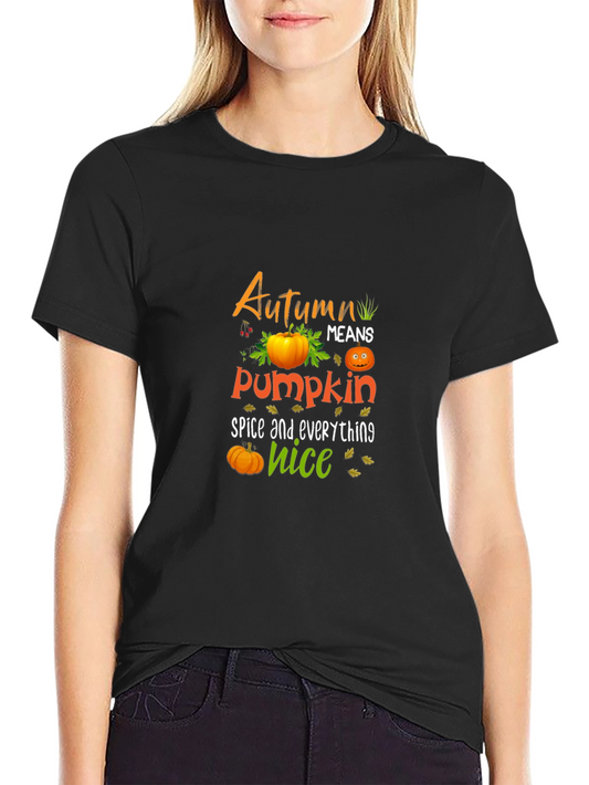 Autumn Pumpkin Spice T-Shirt