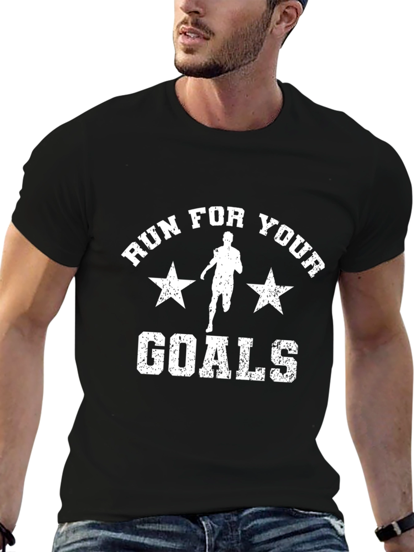 Run For Your Goals Graphic Tee
