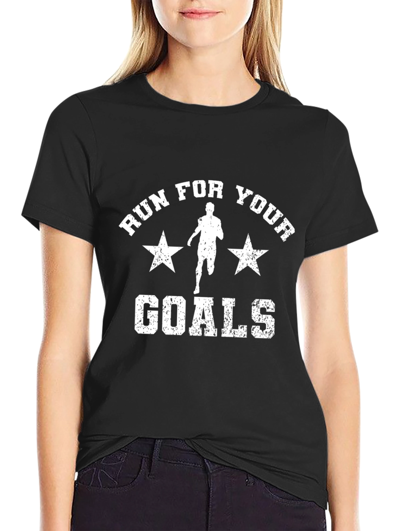 Run For Your Goals Graphic Tee