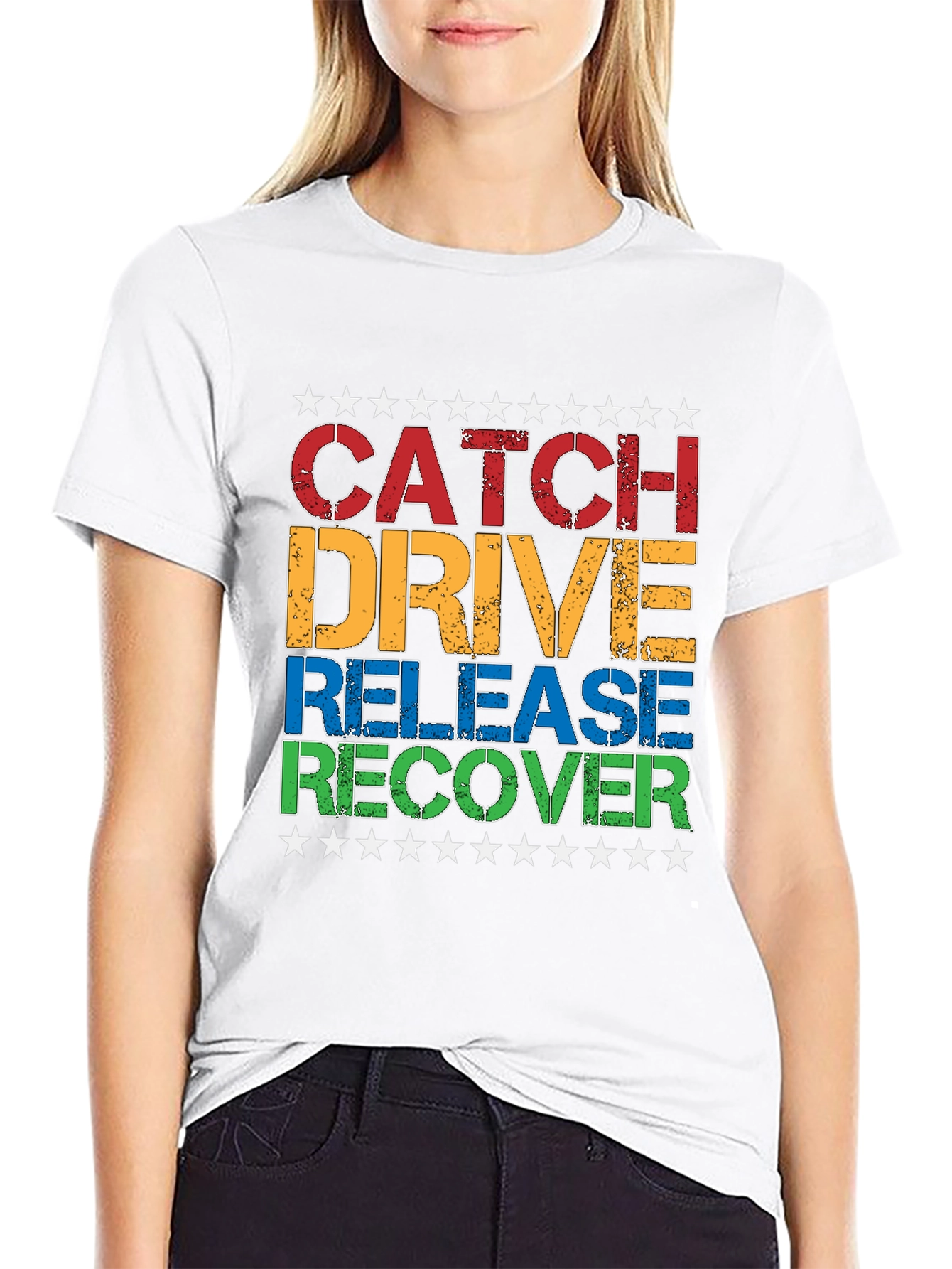 Catch Drive Release Recover T-Shirt