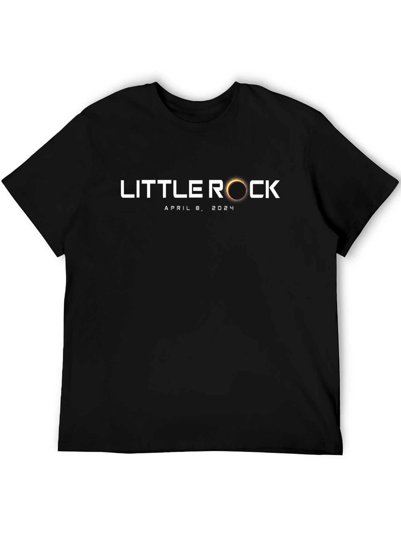Little Rock Eclipse April 8 2024 T-Shirt