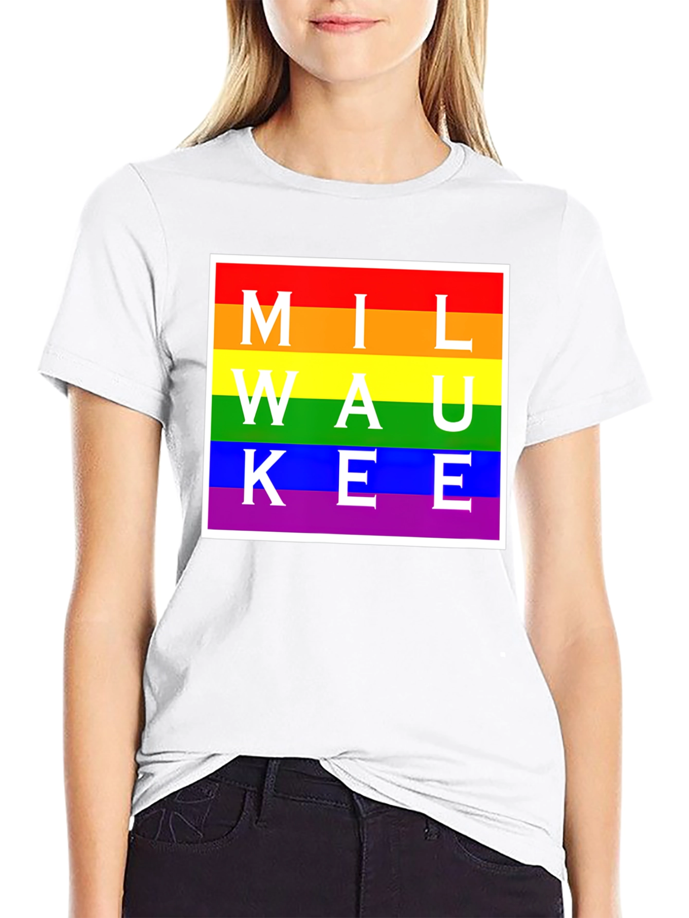 Milwaukee Pride Rainbow T-Shirt