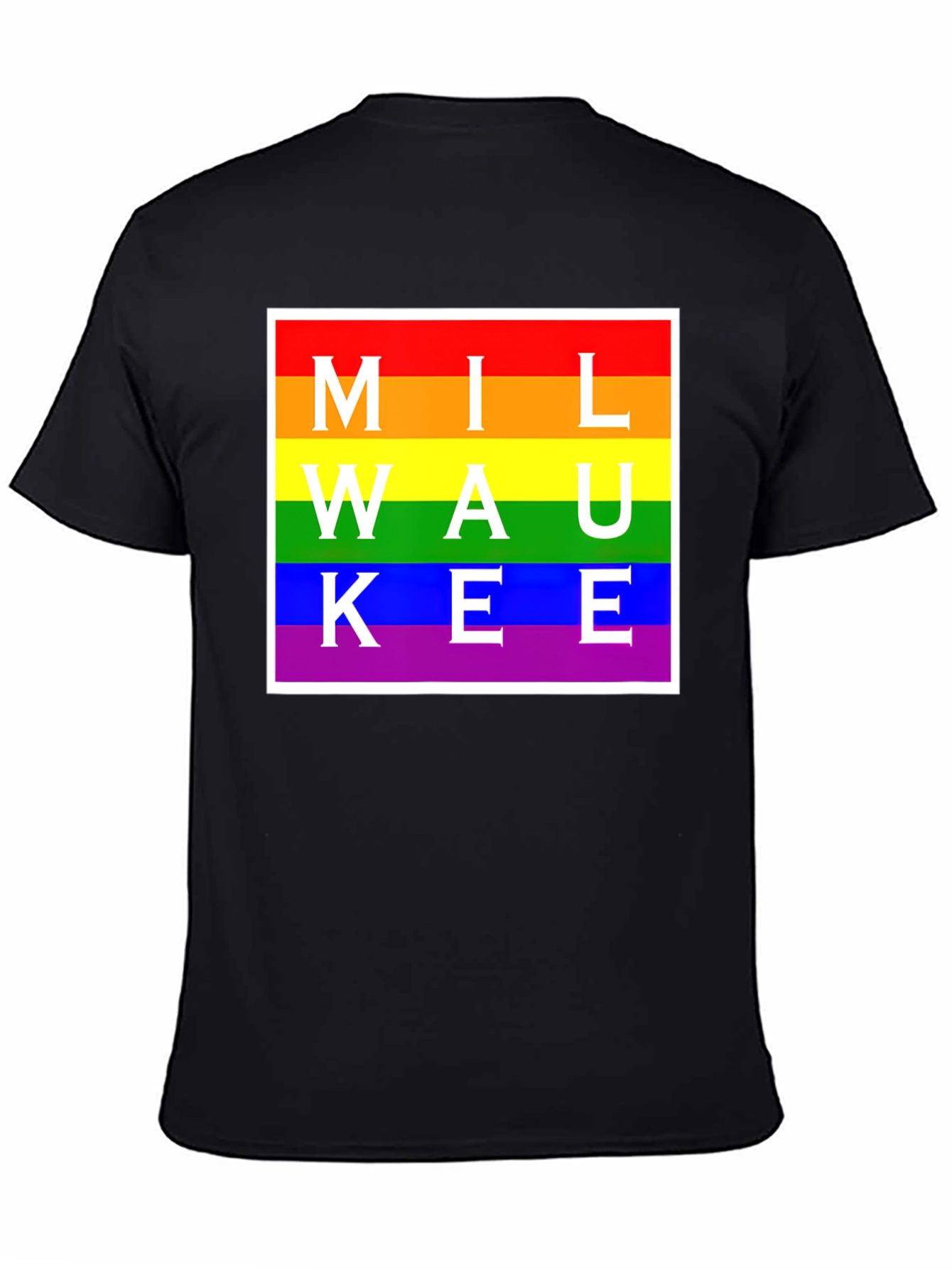 Milwaukee Pride Rainbow T-Shirt