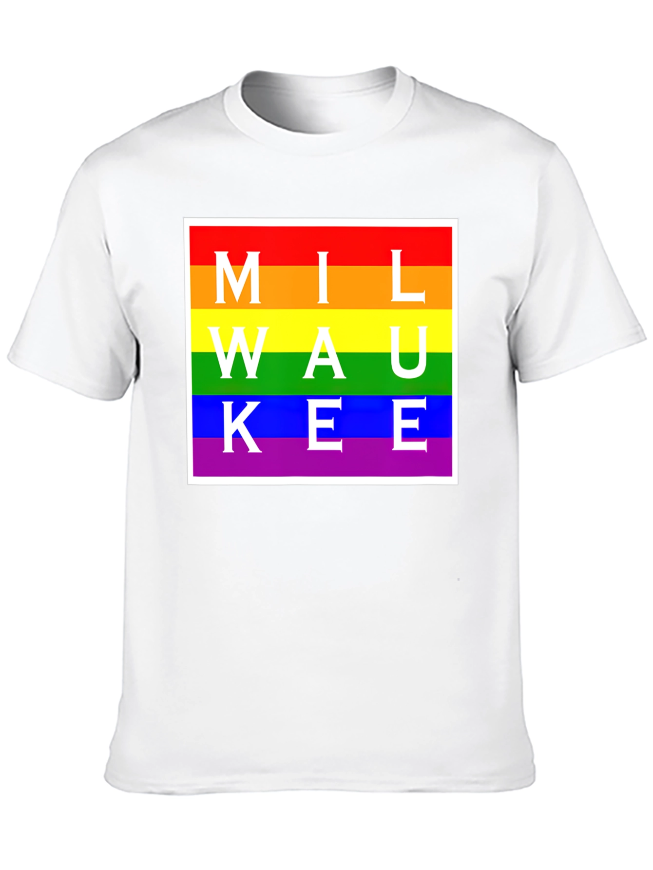 Milwaukee Pride Rainbow T-Shirt