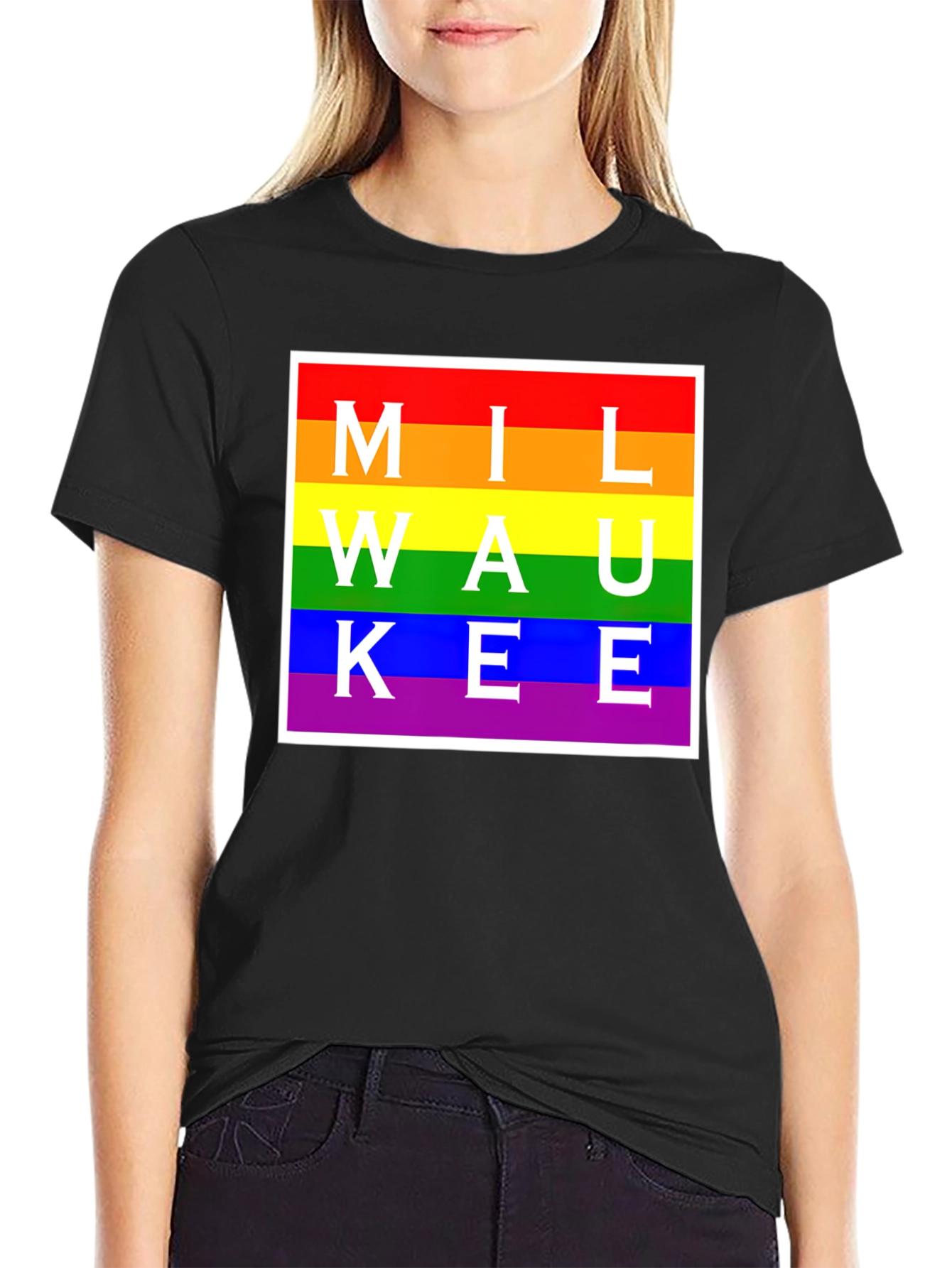 Milwaukee Pride Rainbow T-Shirt