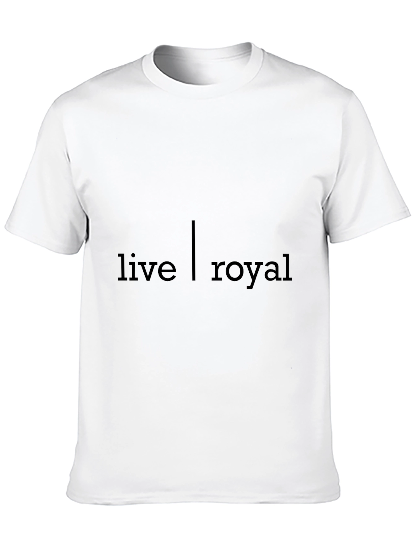 Live Royal Black Graphic T-Shirt