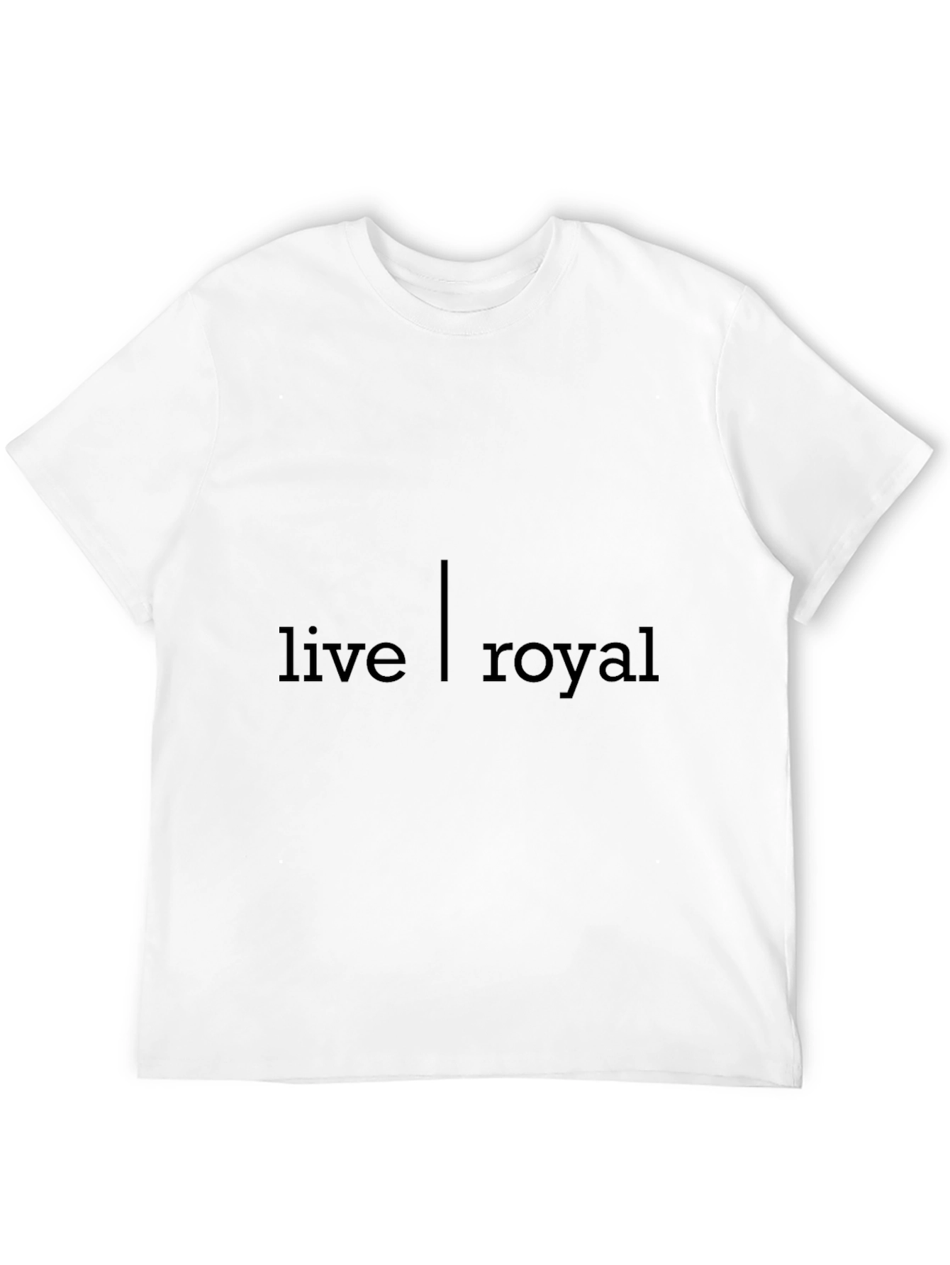 Live Royal Black Graphic T-Shirt
