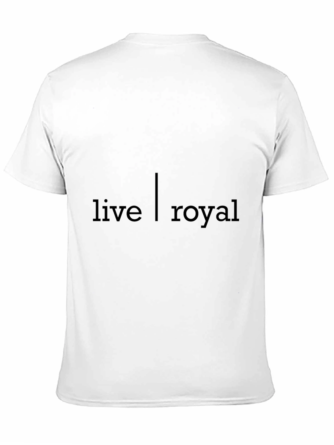 Live Royal Black Graphic T-Shirt