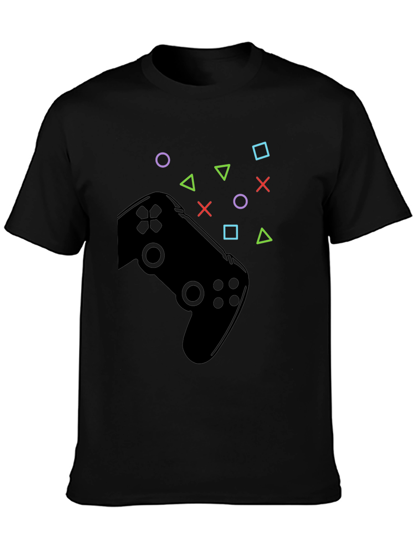 Gaming Controller T-Shirt - Black