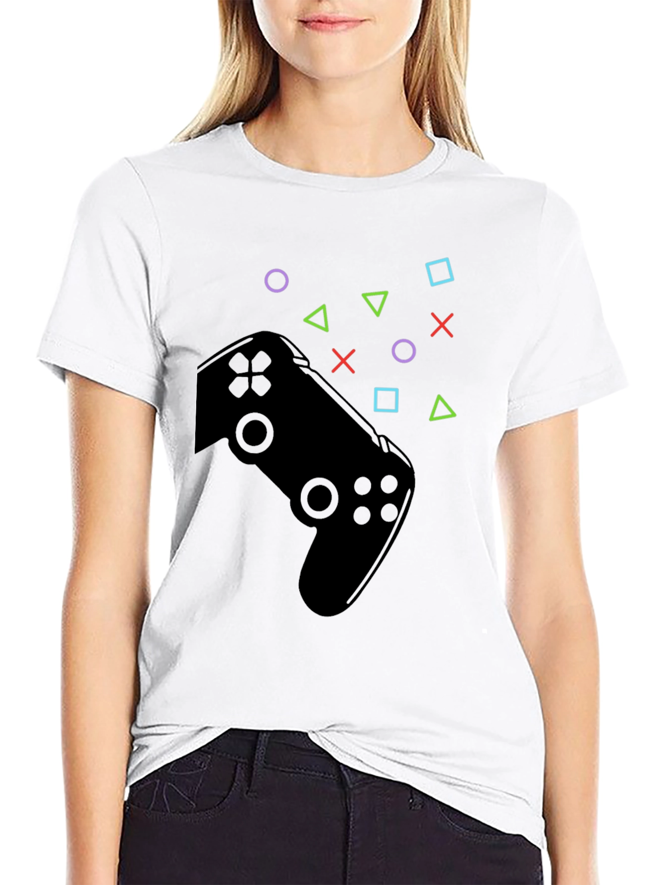 Gaming Controller T-Shirt - Black