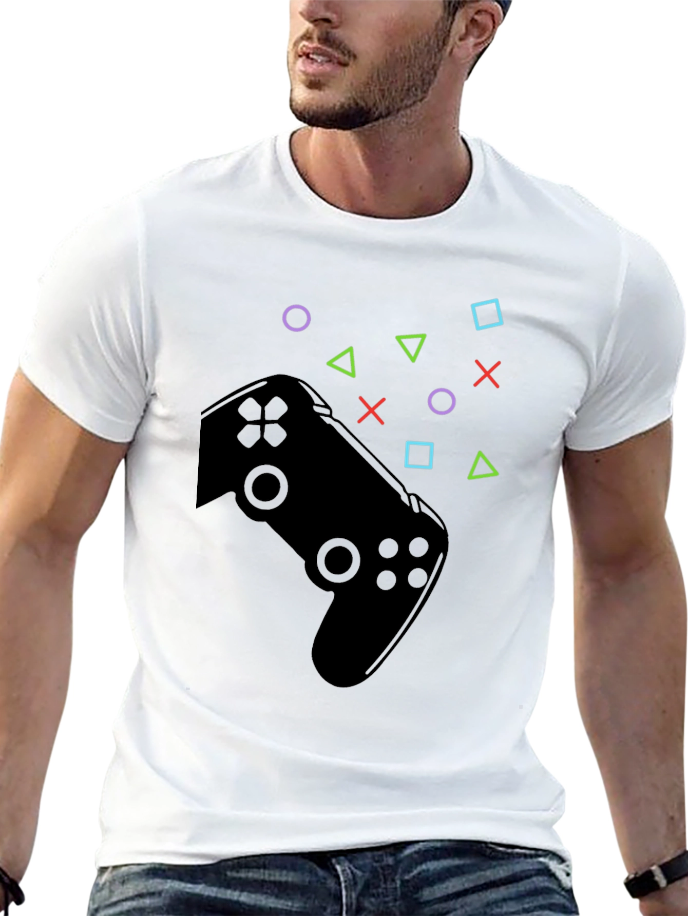 Gaming Controller T-Shirt - Black