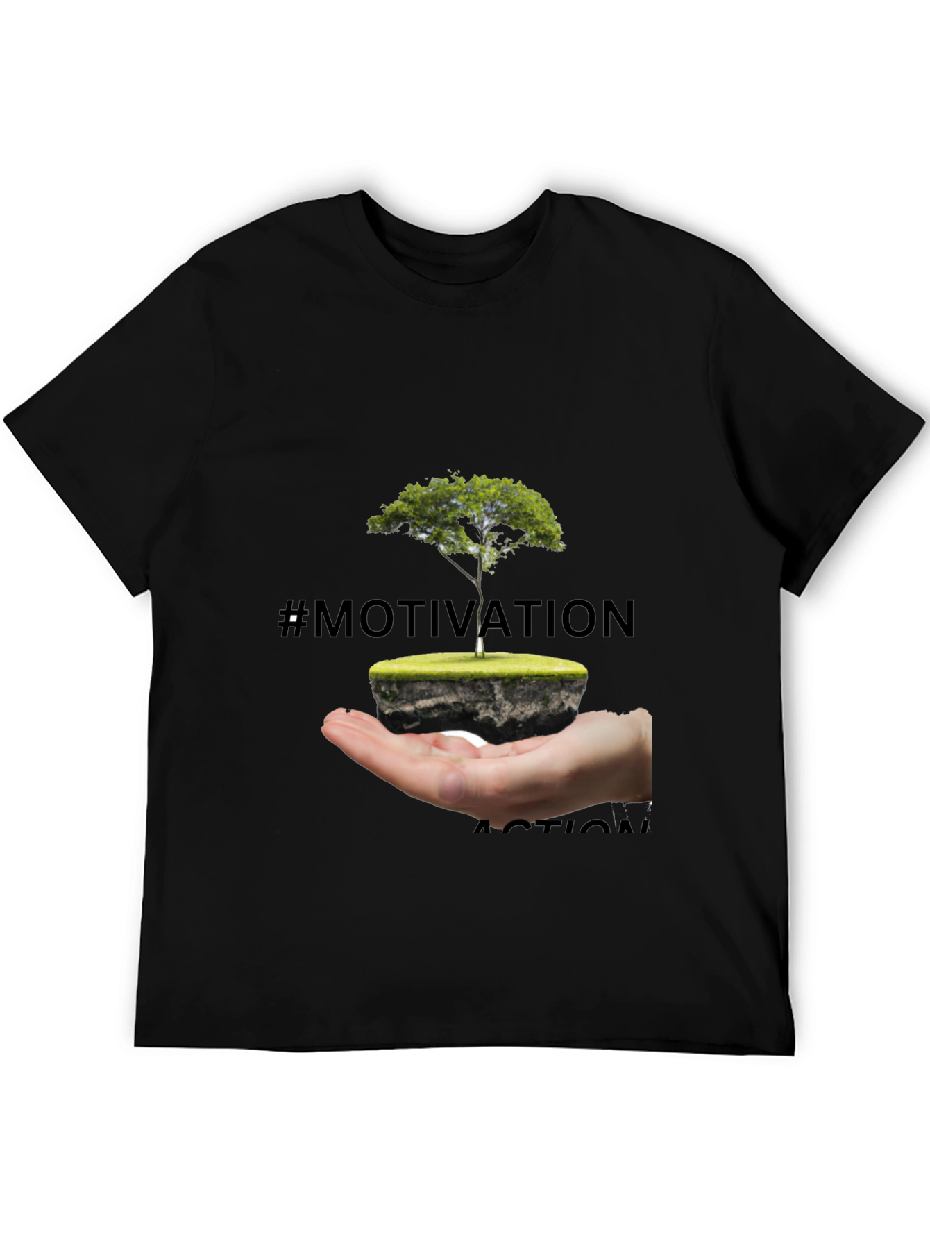 Motivation Action Tree Graphic T-Shirt