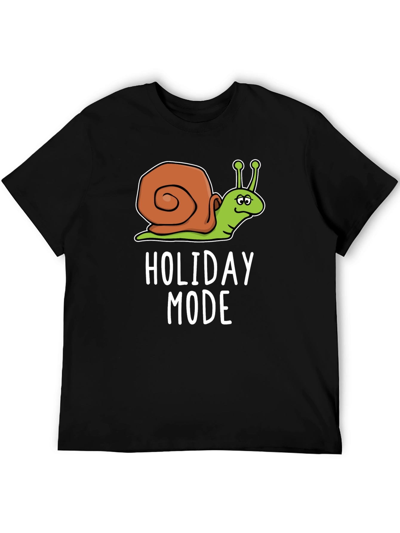 Holiday Mode Snail Graphic Tee