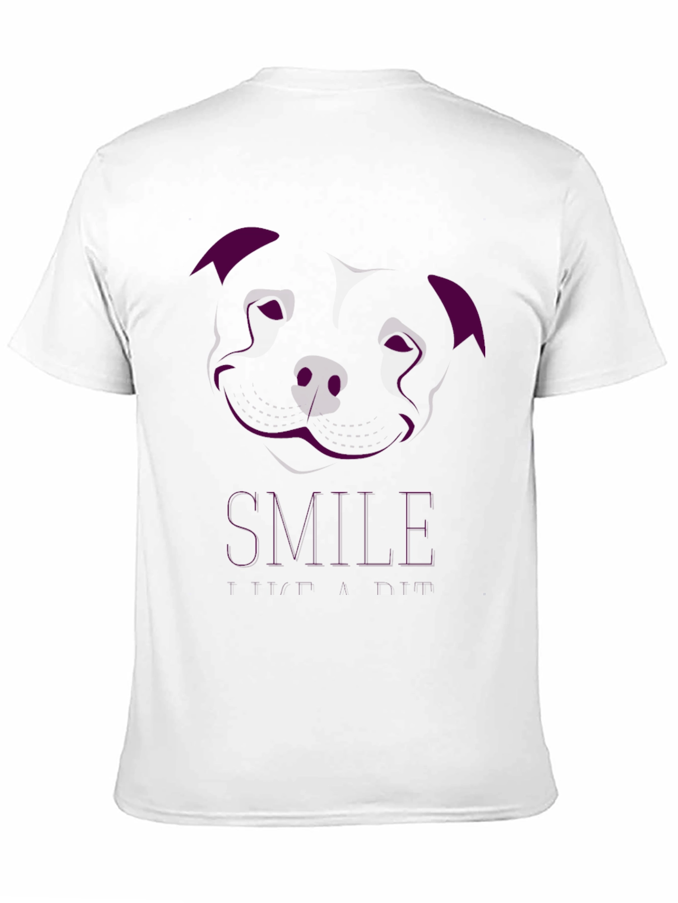 Smile Dog Graphic Tee - Modern Comfort Fit