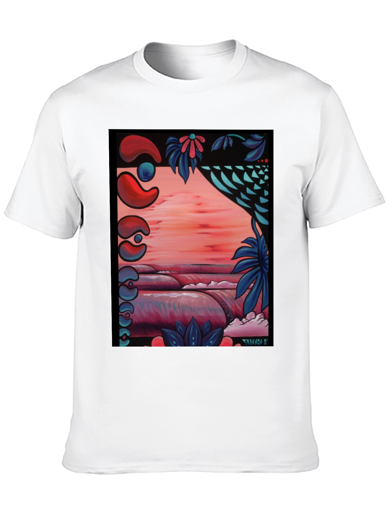 Vibrant Artistic Graphic Tee - Stylish & Unique Design