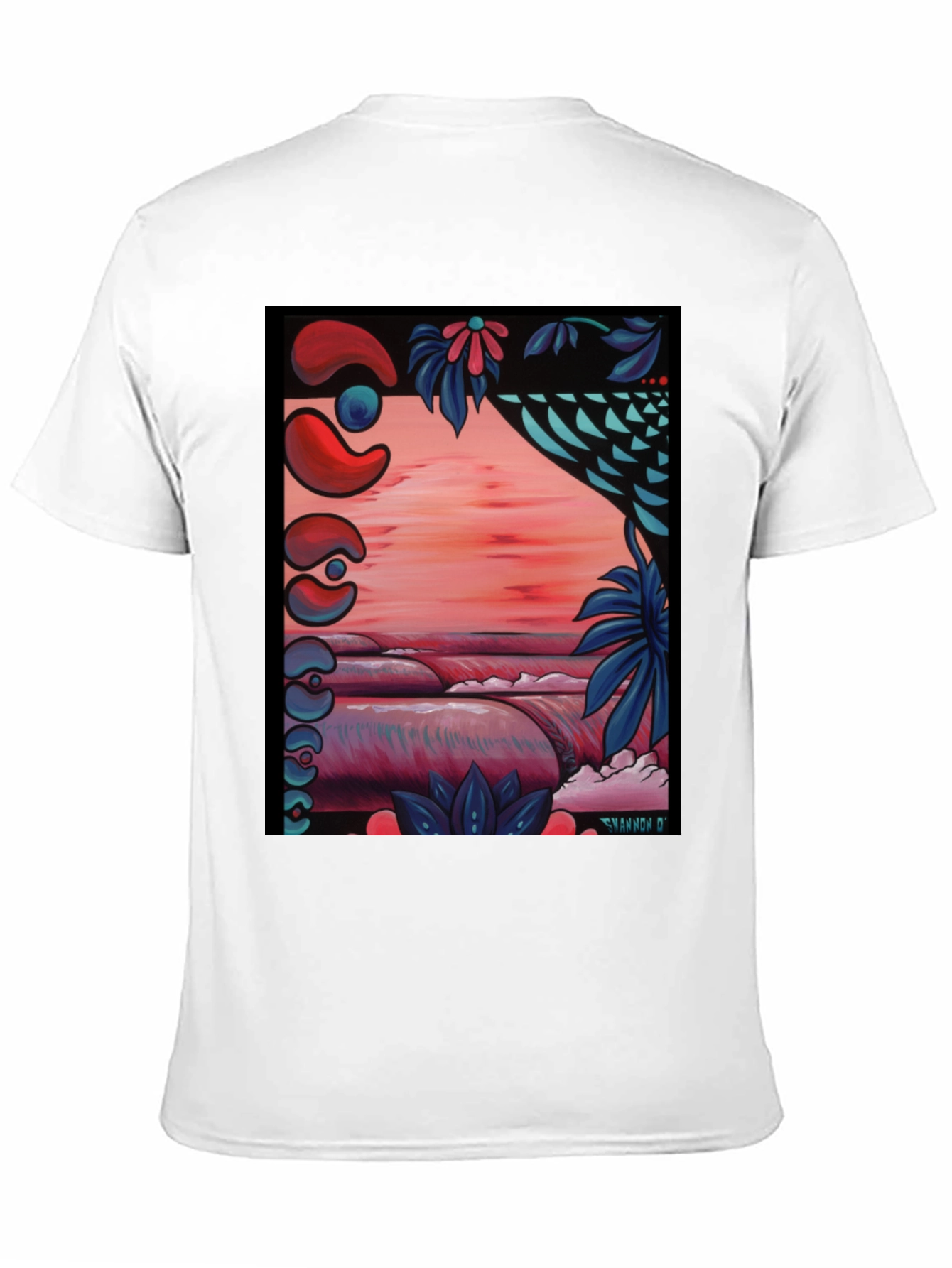 Vibrant Artistic Graphic Tee - Stylish & Unique Design