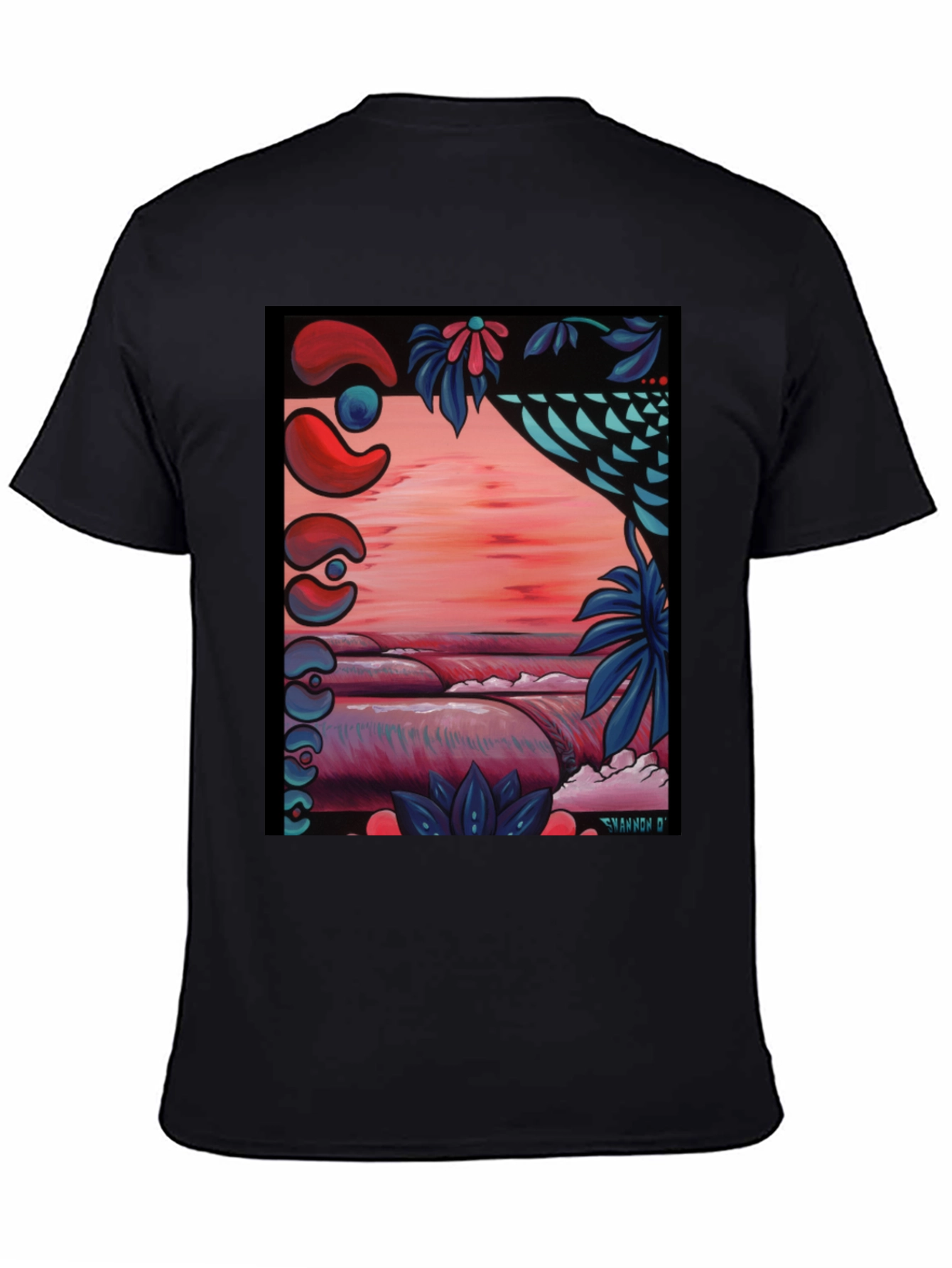 Vibrant Artistic Graphic Tee - Stylish & Unique Design