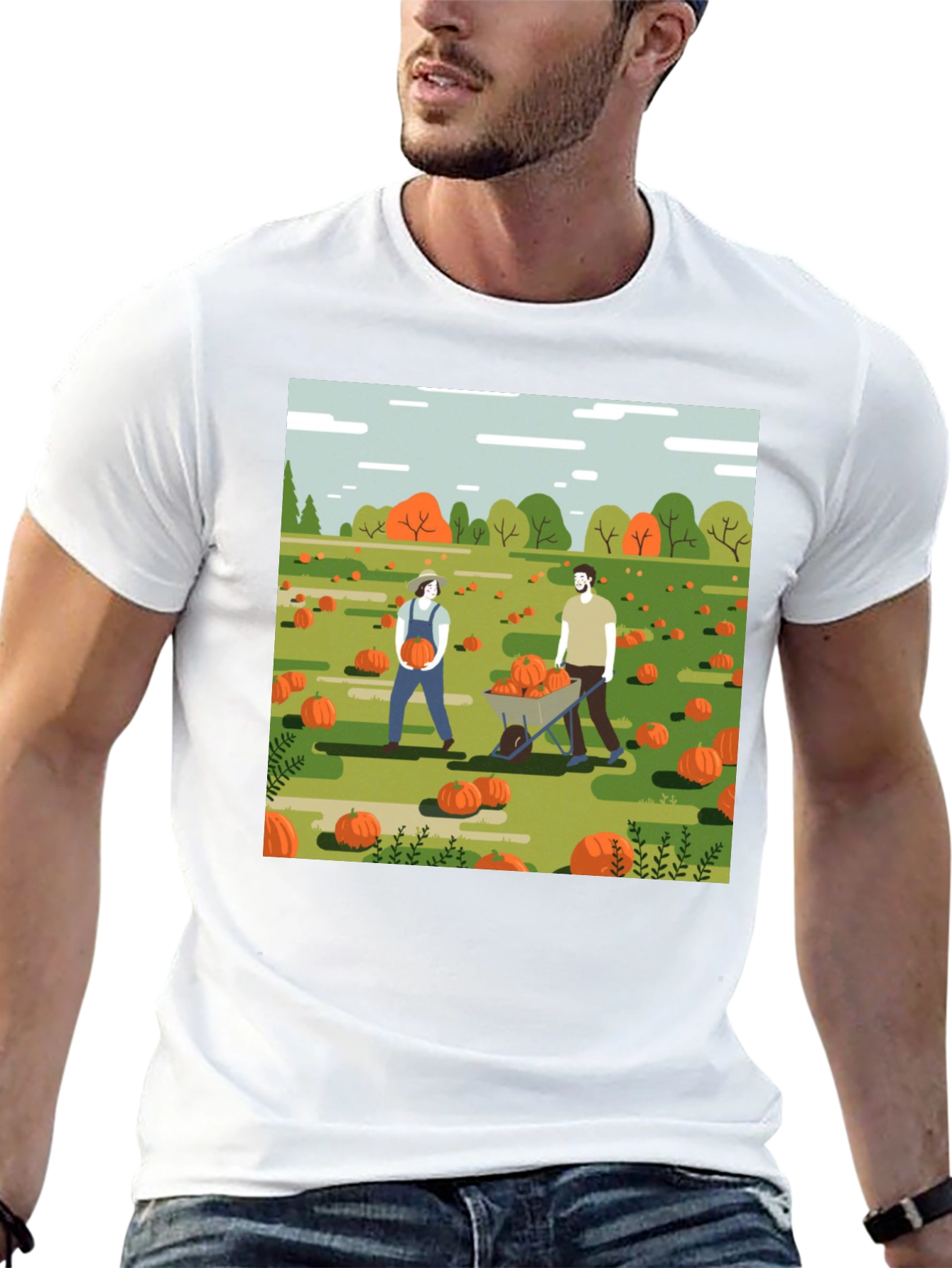 Harvest Pumpkin Graphic Tee