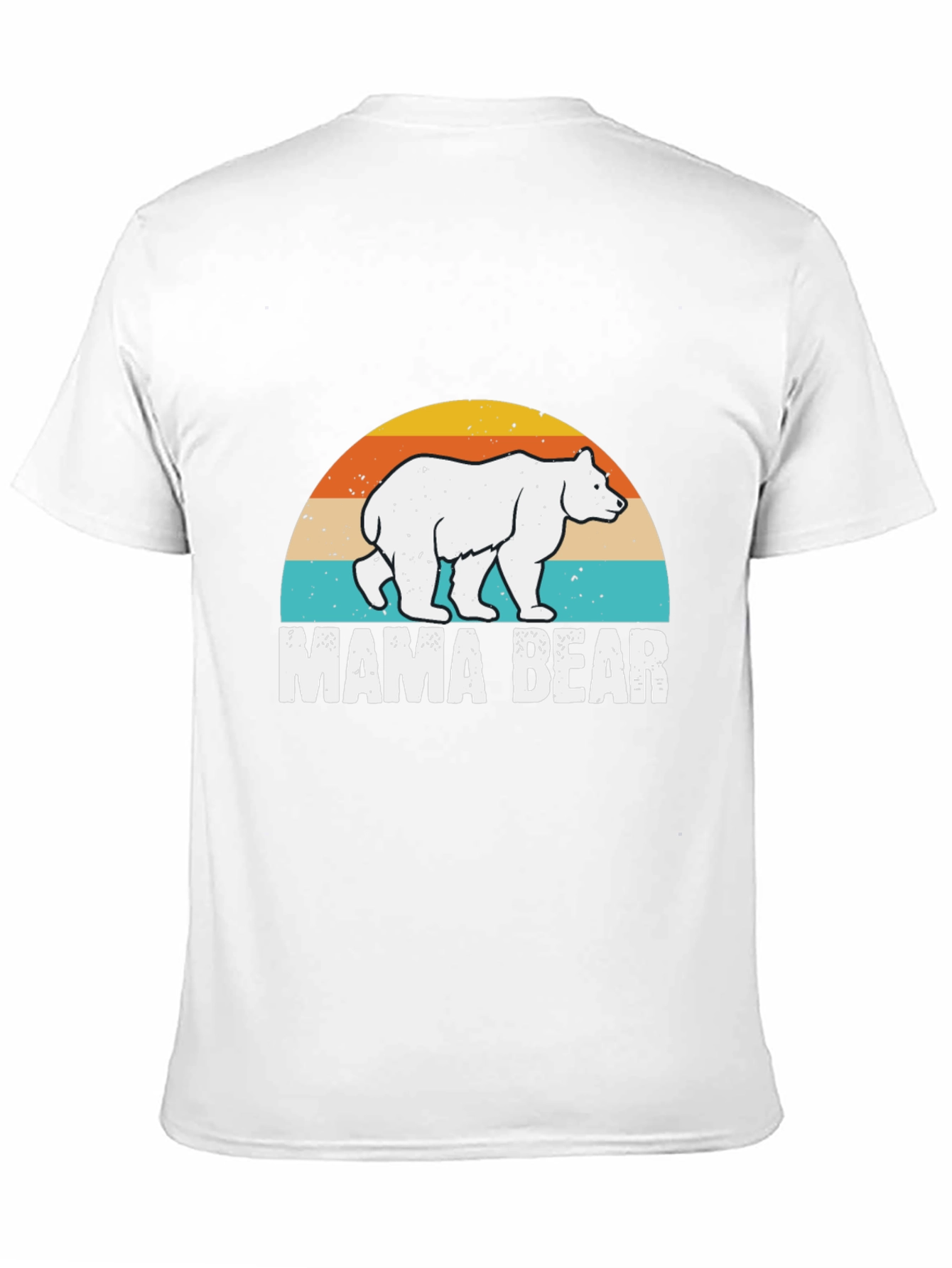 Mama Bear Graphic Tee - Retro Style Unisex Shirt