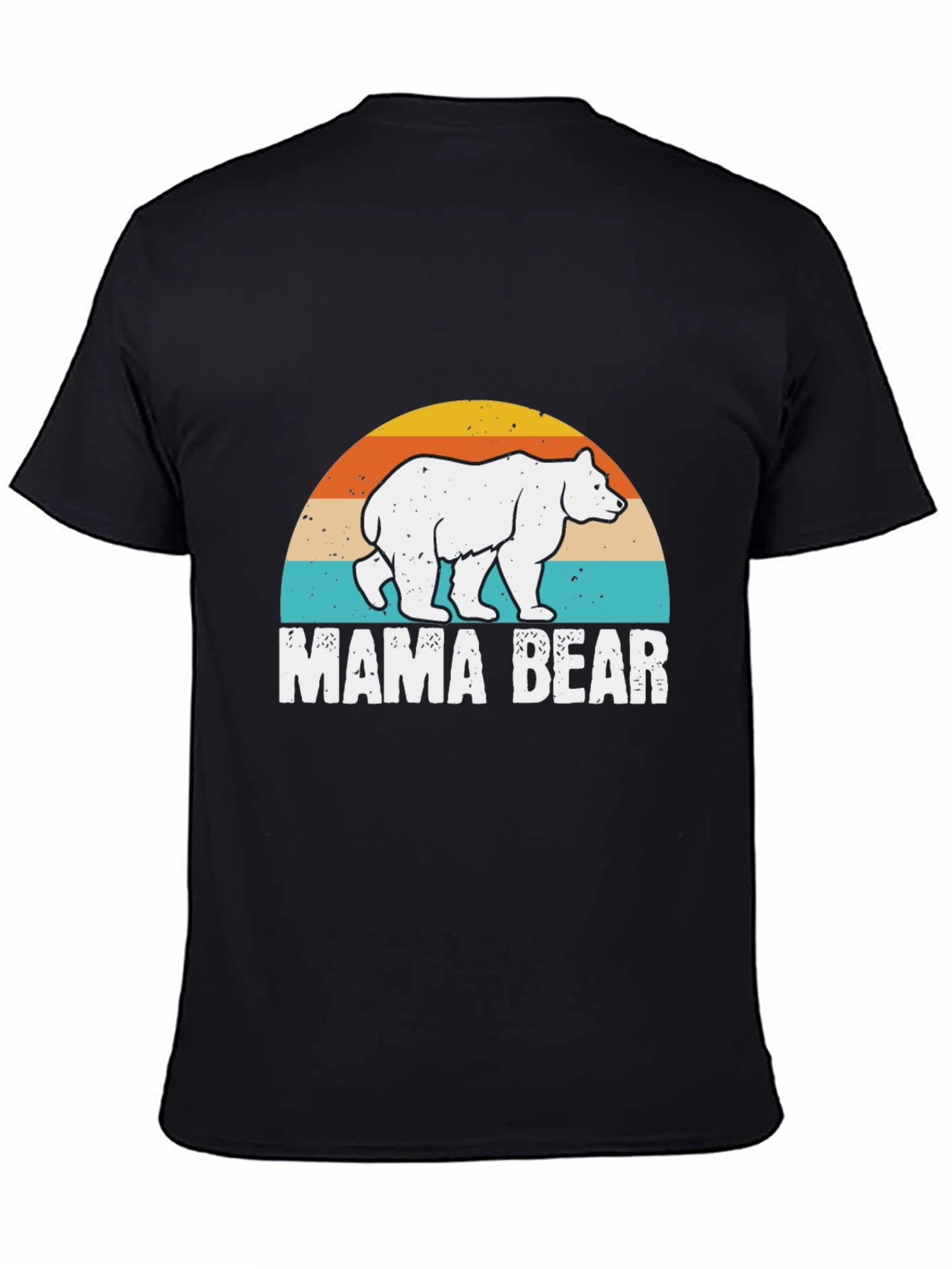 Mama Bear Graphic Tee - Retro Style Unisex Shirt