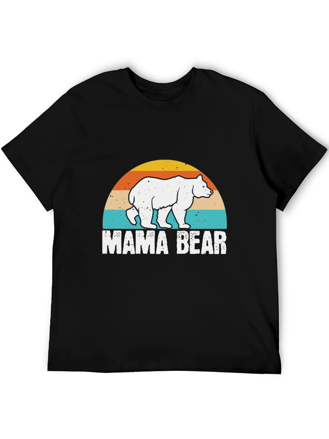 Mama Bear Graphic Tee - Retro Style Unisex Shirt