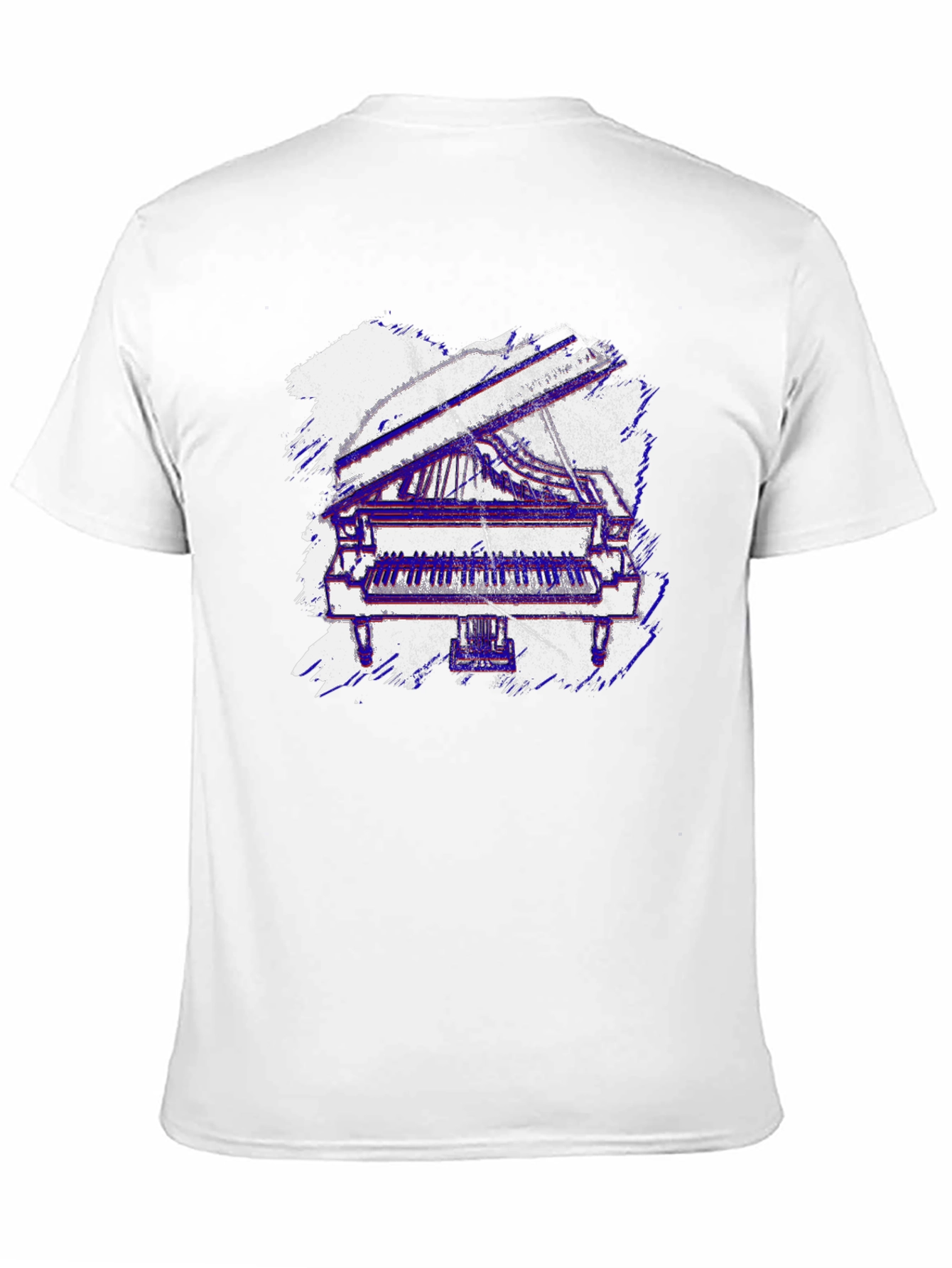 Piano Graphic Tee - Musicians Style