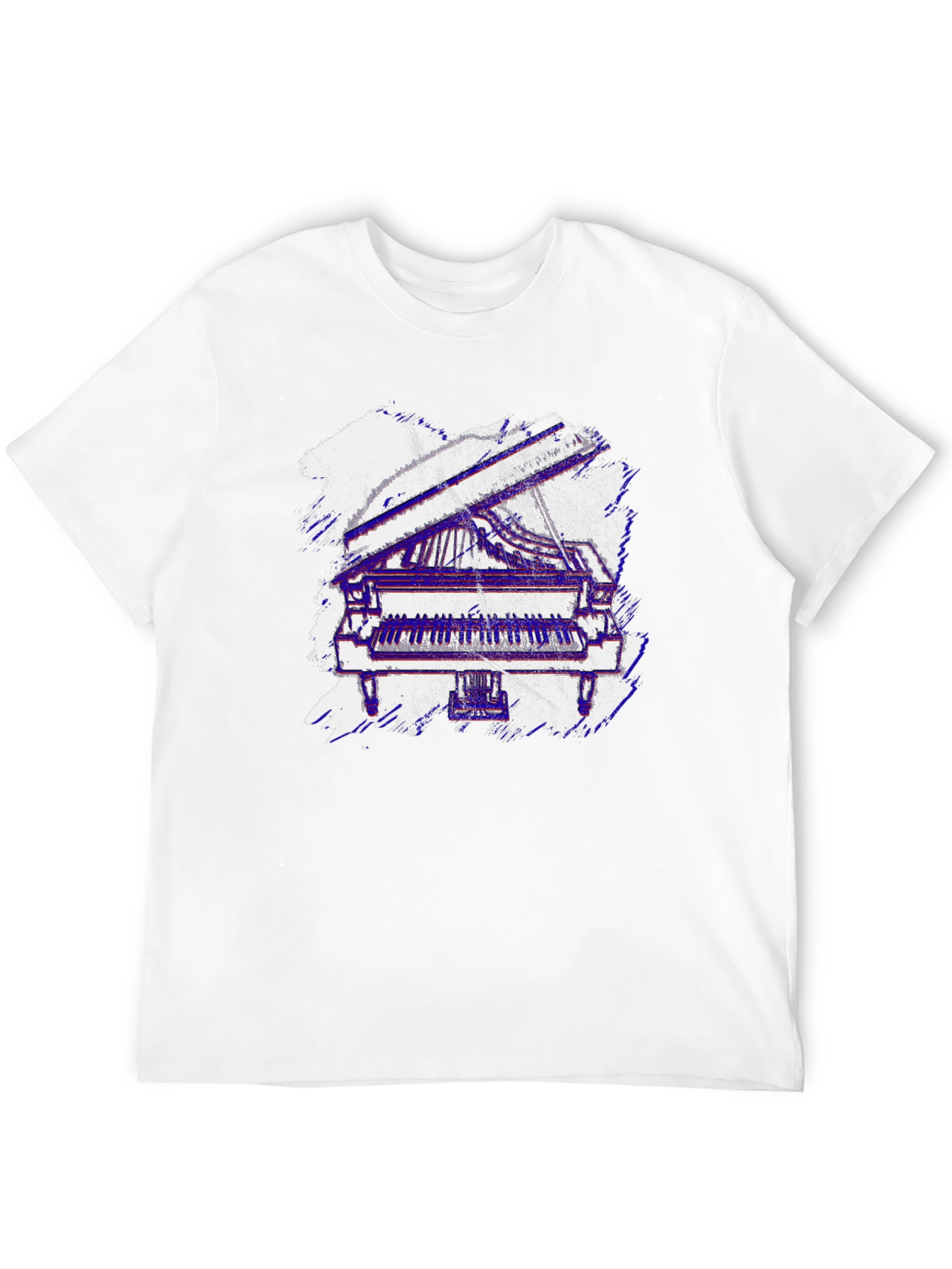Piano Graphic Tee - Musicians Style