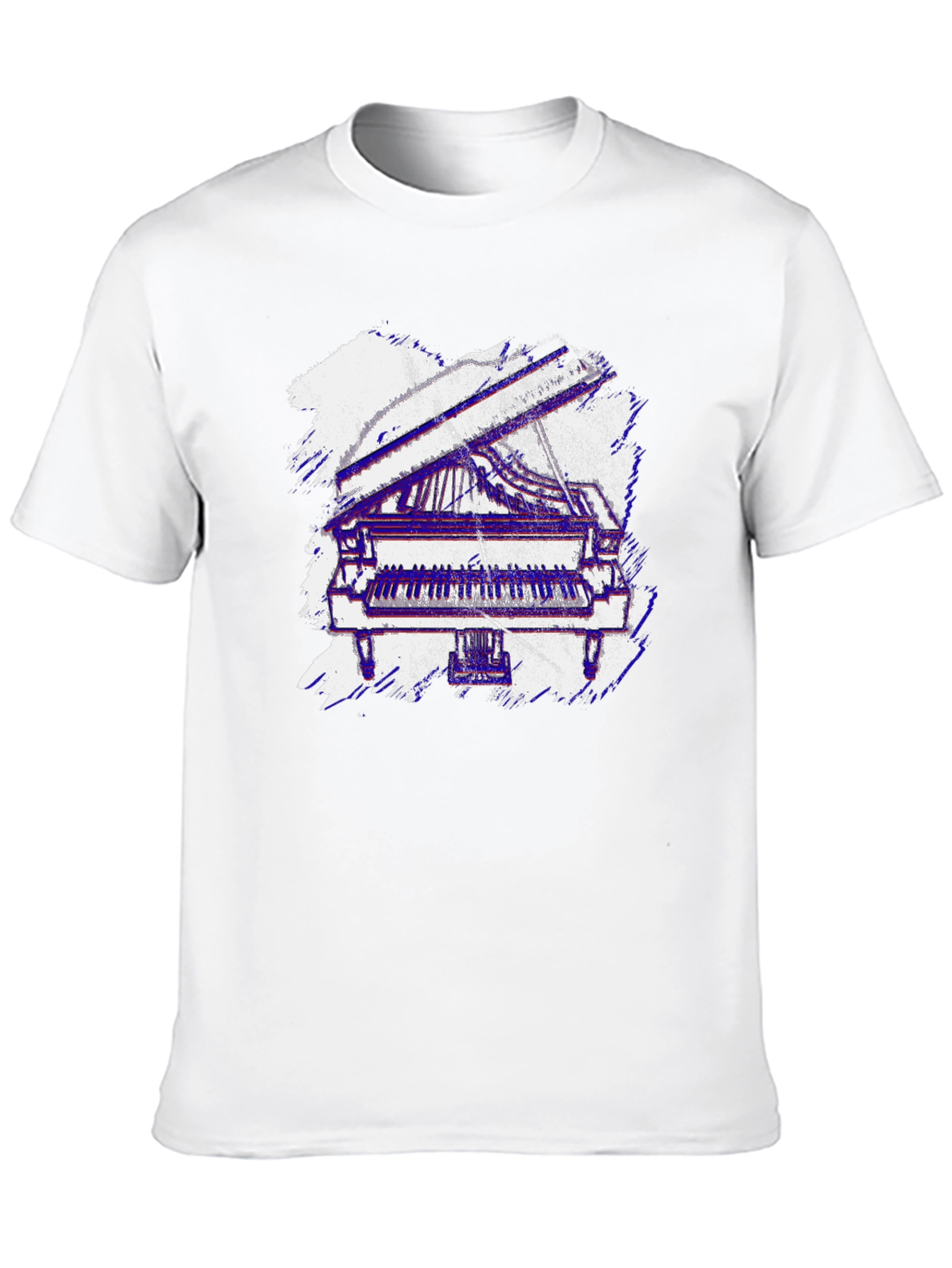 Piano Graphic Tee - Musicians Style