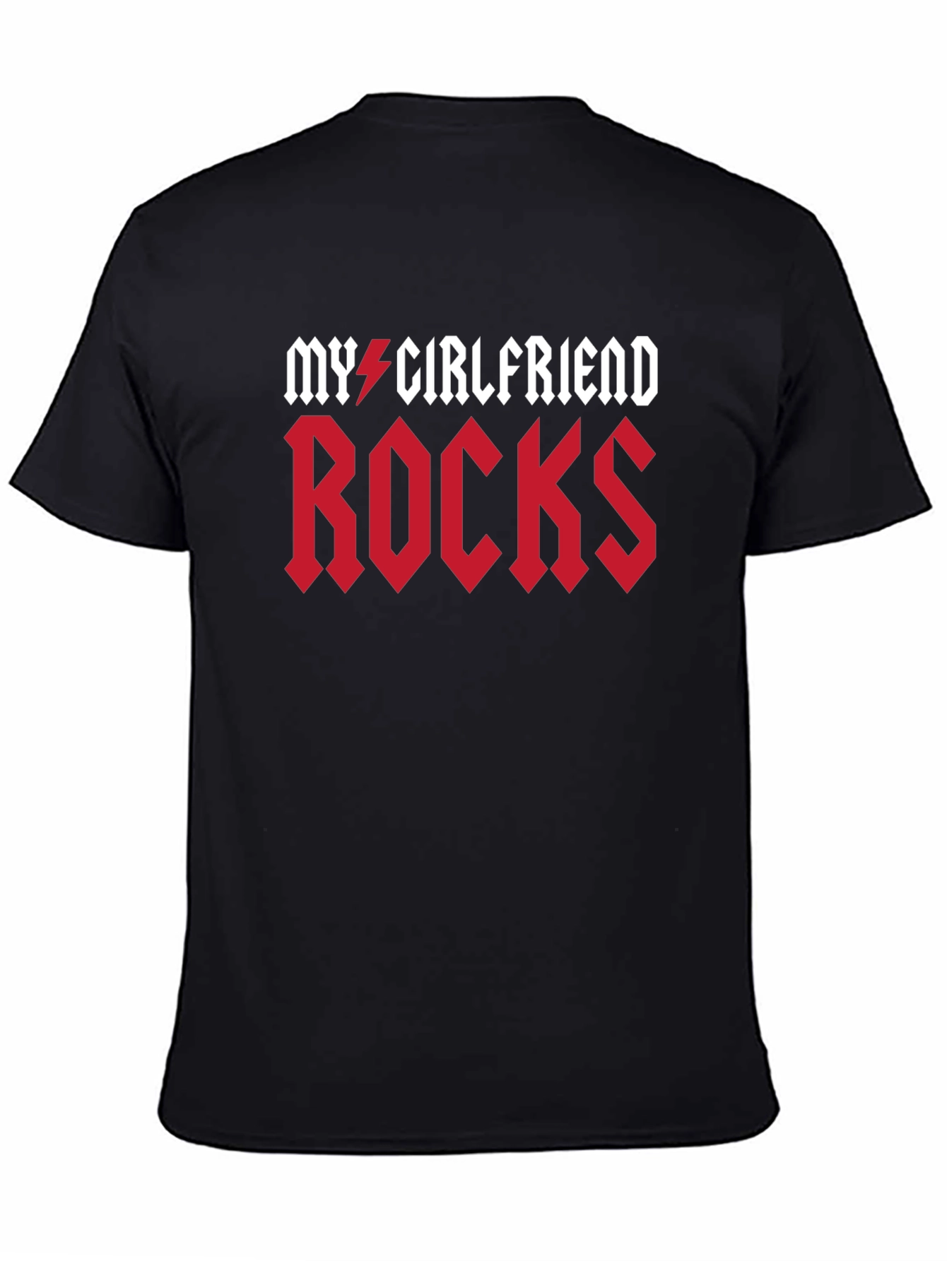 My Girlfriend Rocks Graphic T-Shirt