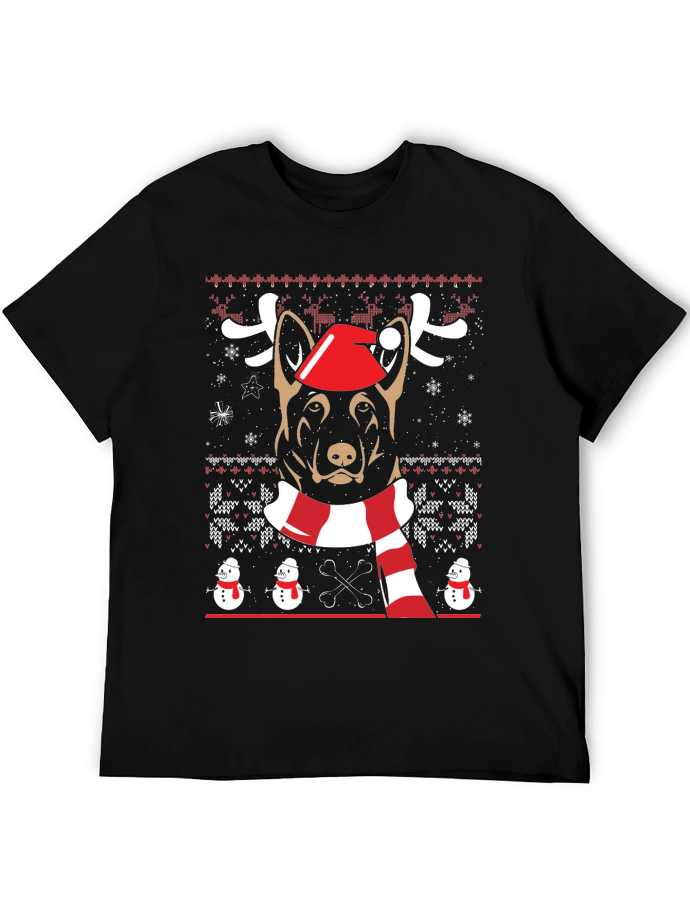 Dog Christmas Graphic Tee