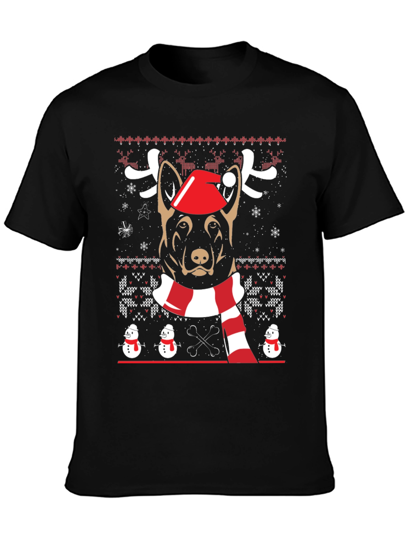 Dog Christmas Graphic Tee
