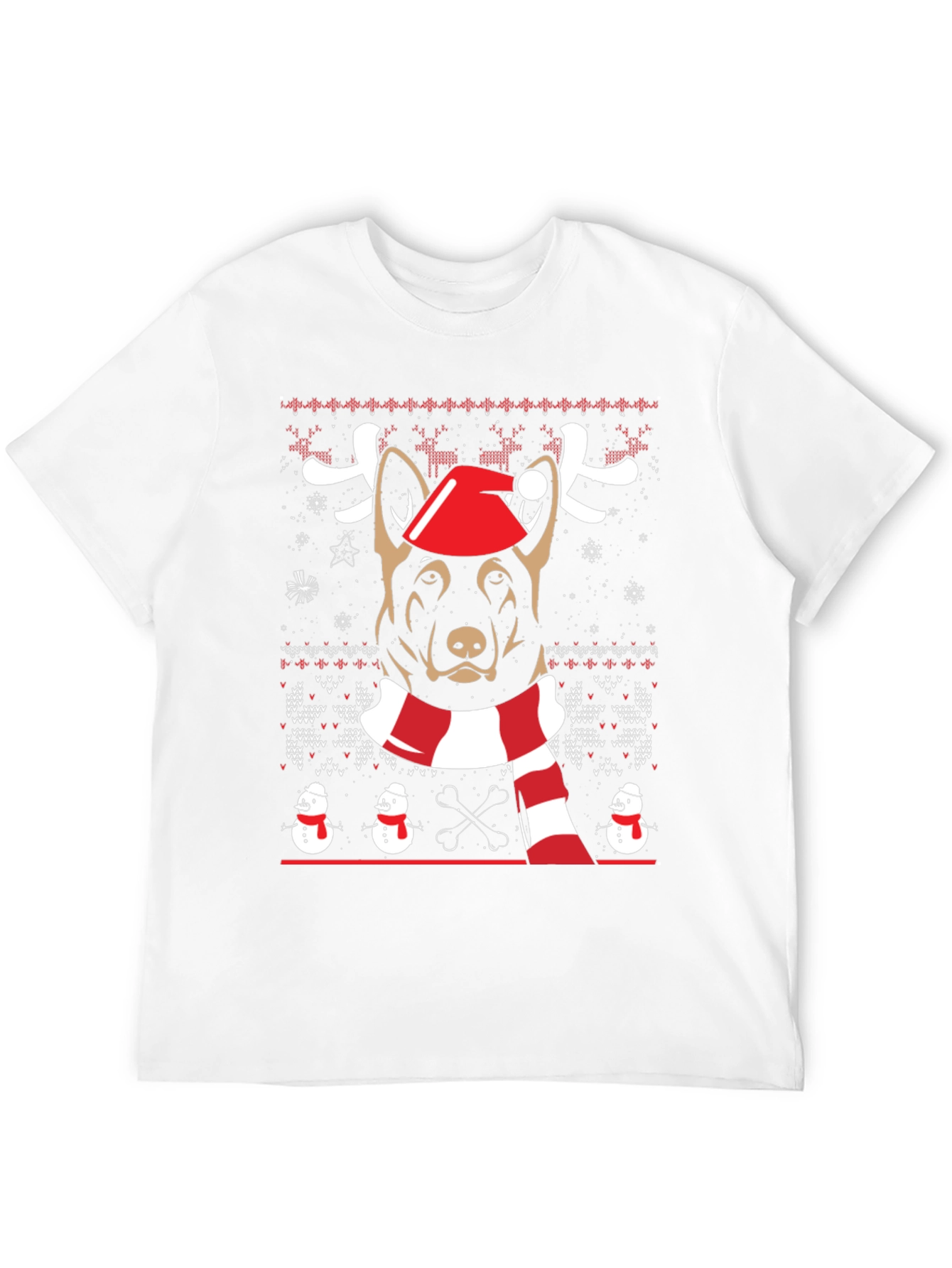 Dog Christmas Graphic Tee