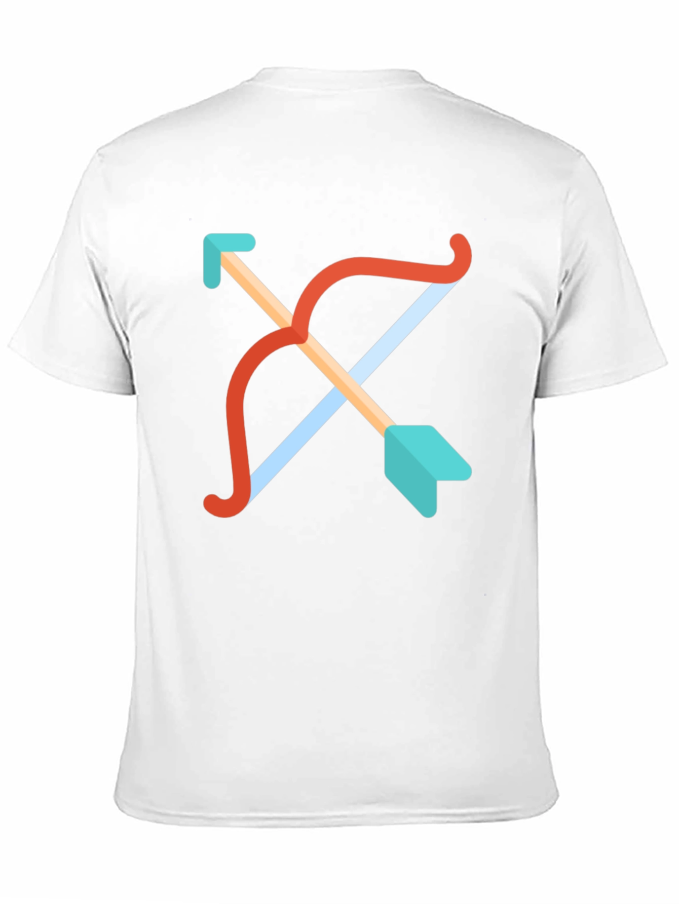 Cupids Arrow Graphic Tee - Black Cotton T-Shirt