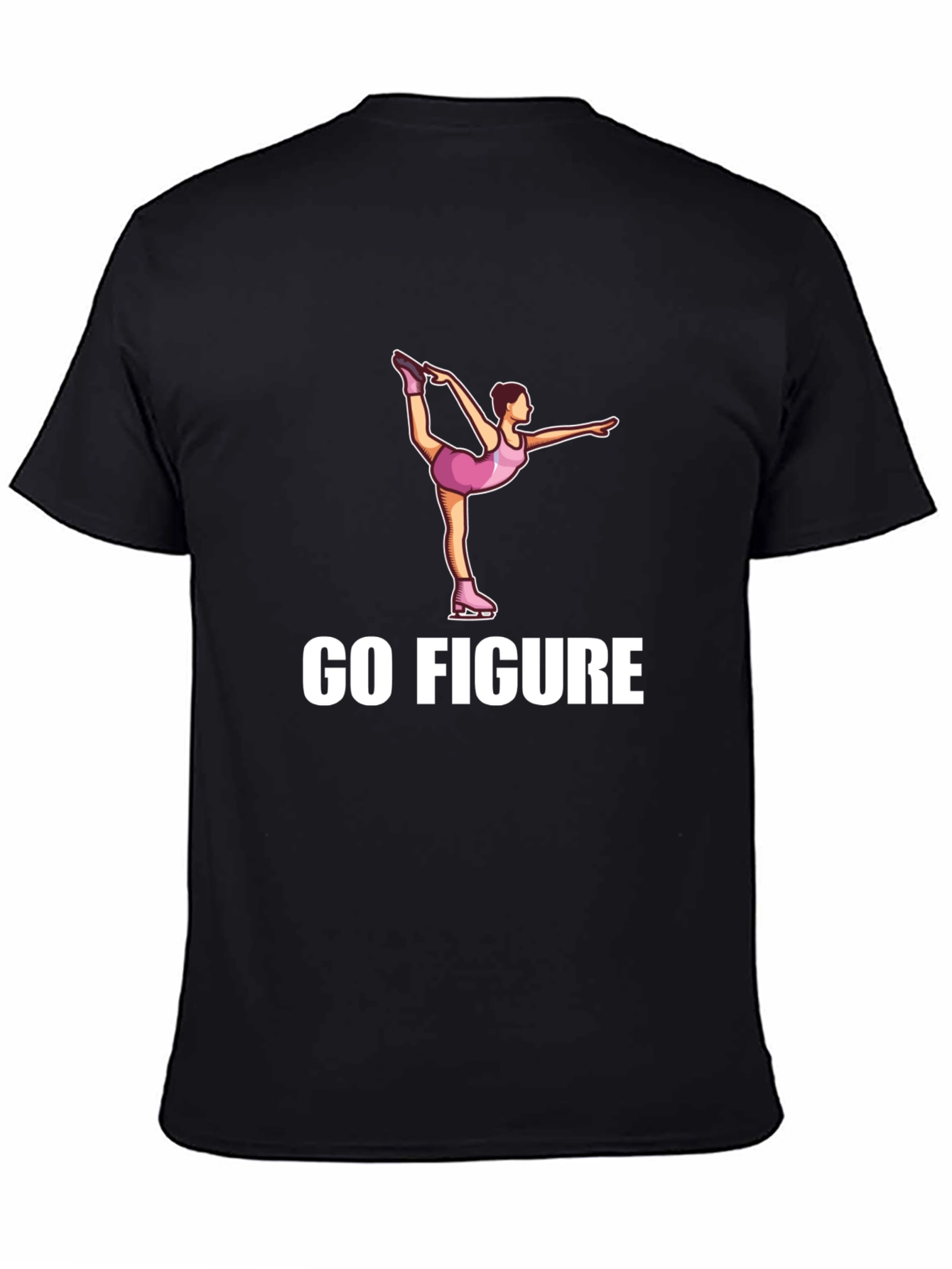 Go Figure Ice Skating Graphic T-Shirt